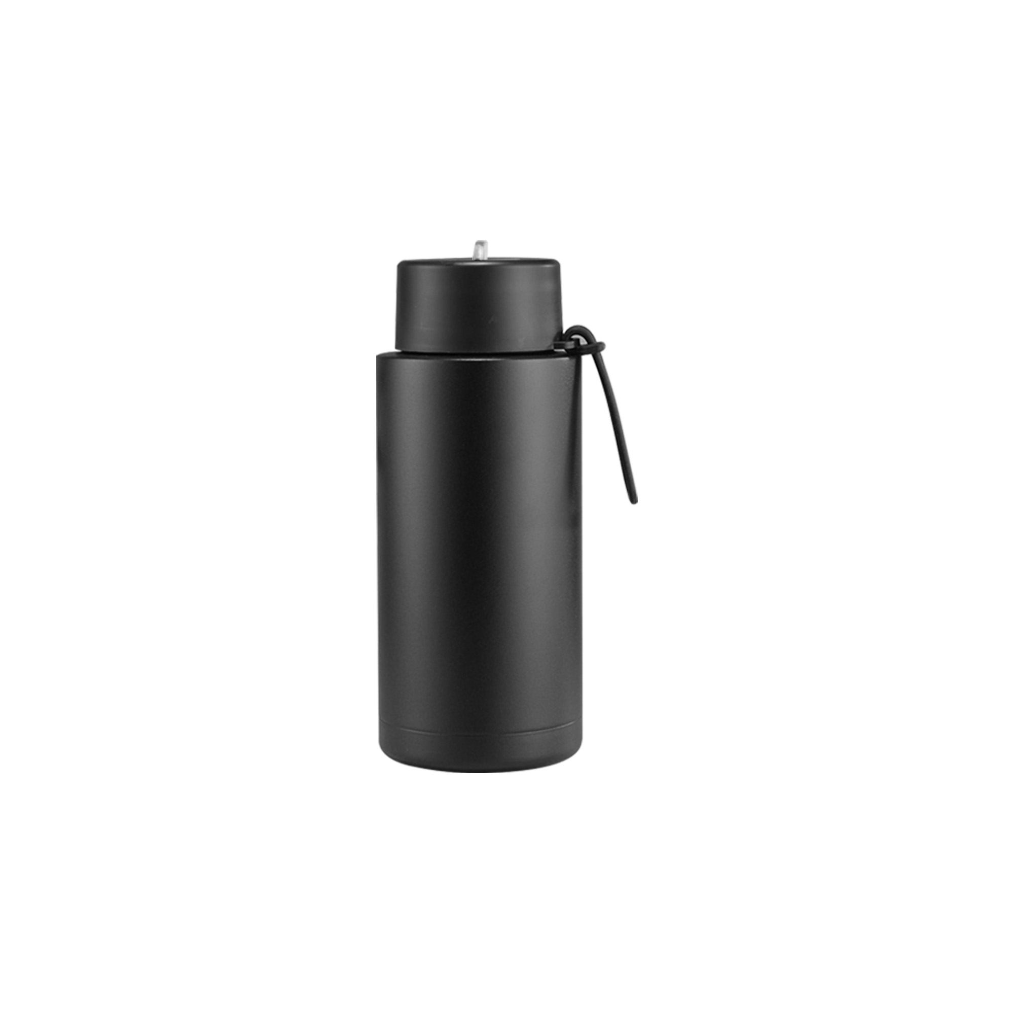 1L Stainless Steel Bottle with Straw Lid - Image 2