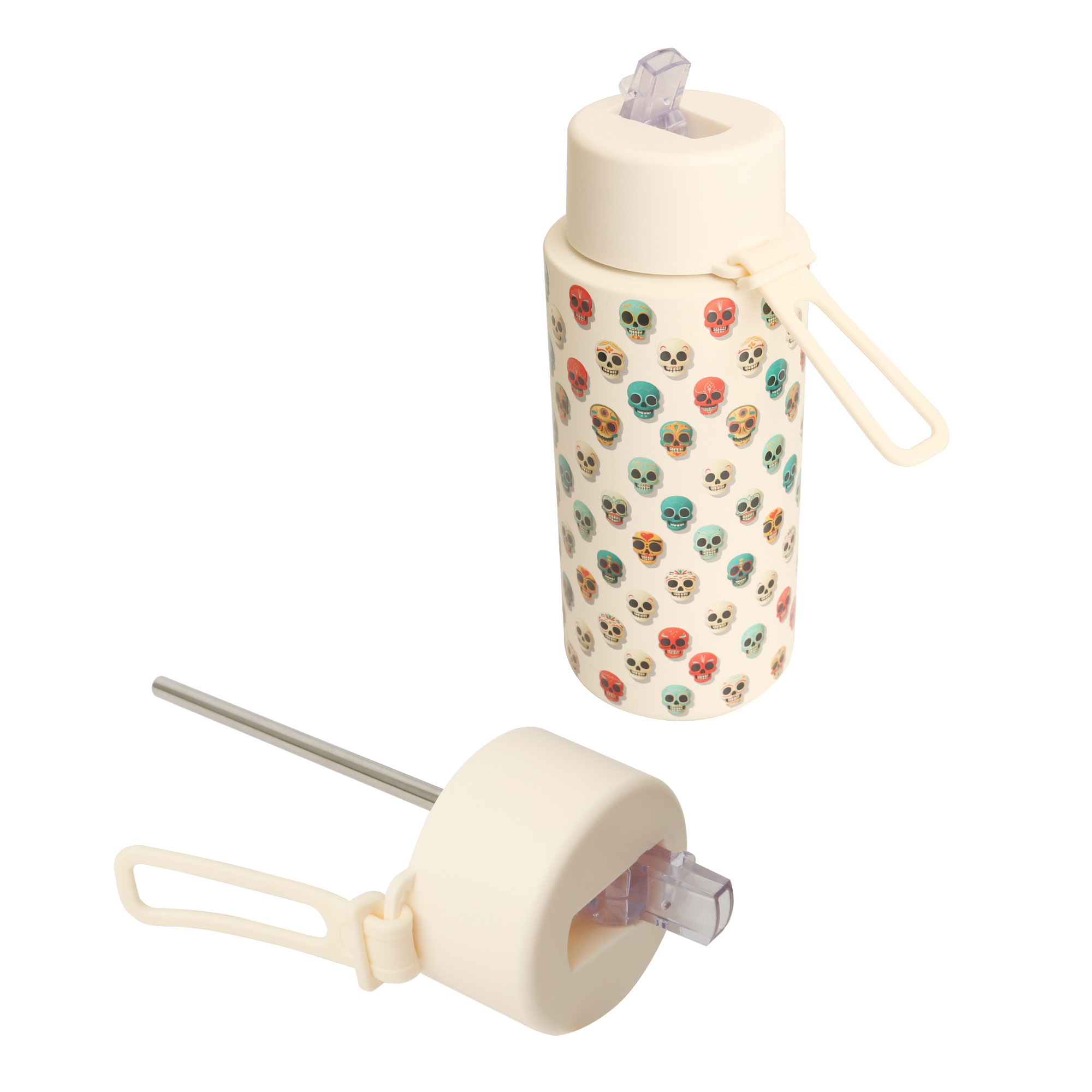1L Stainless Steel Bottle with Straw Lid - Image 10