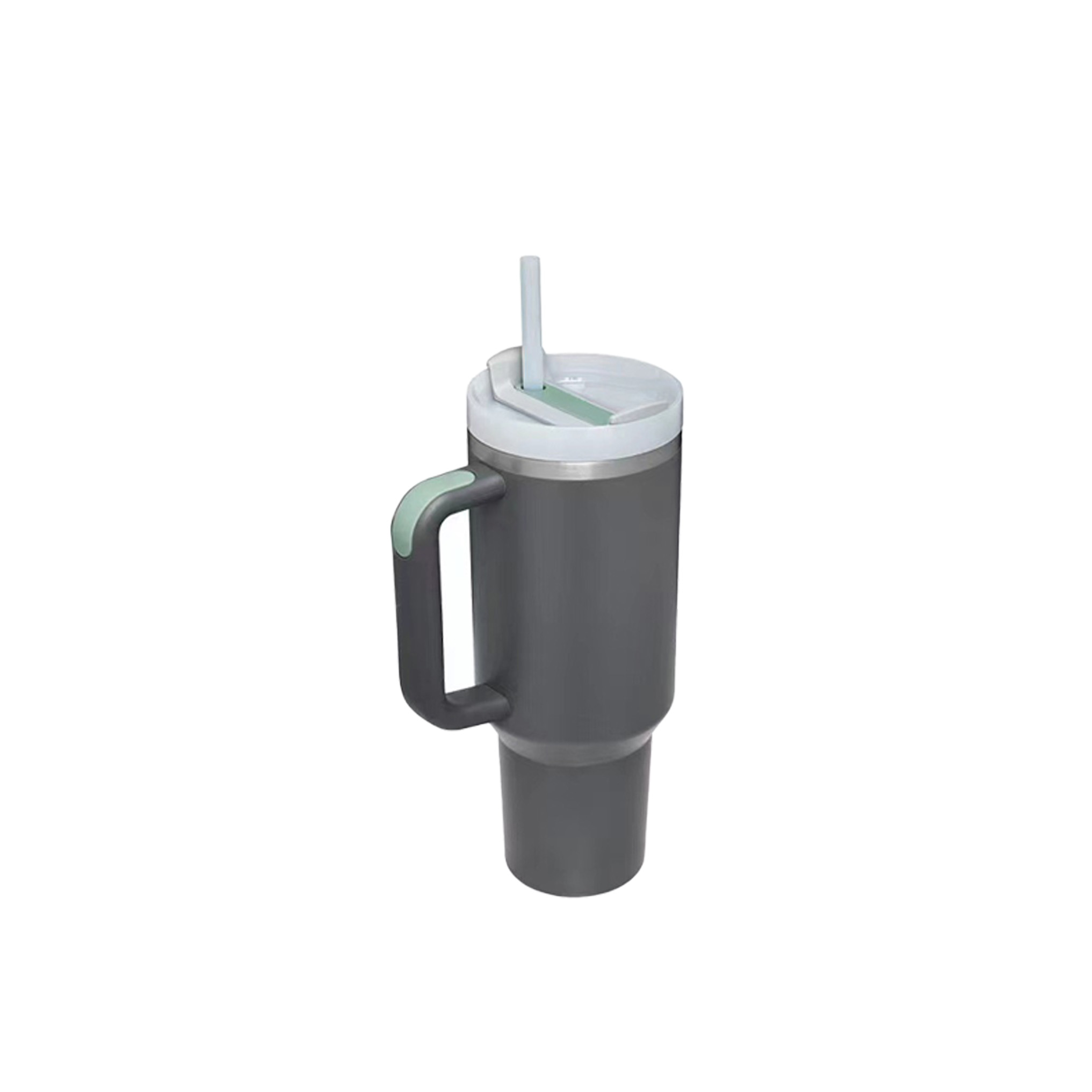 1.2L Stainless Steel Tumbler with Lid and Straw - Image 9