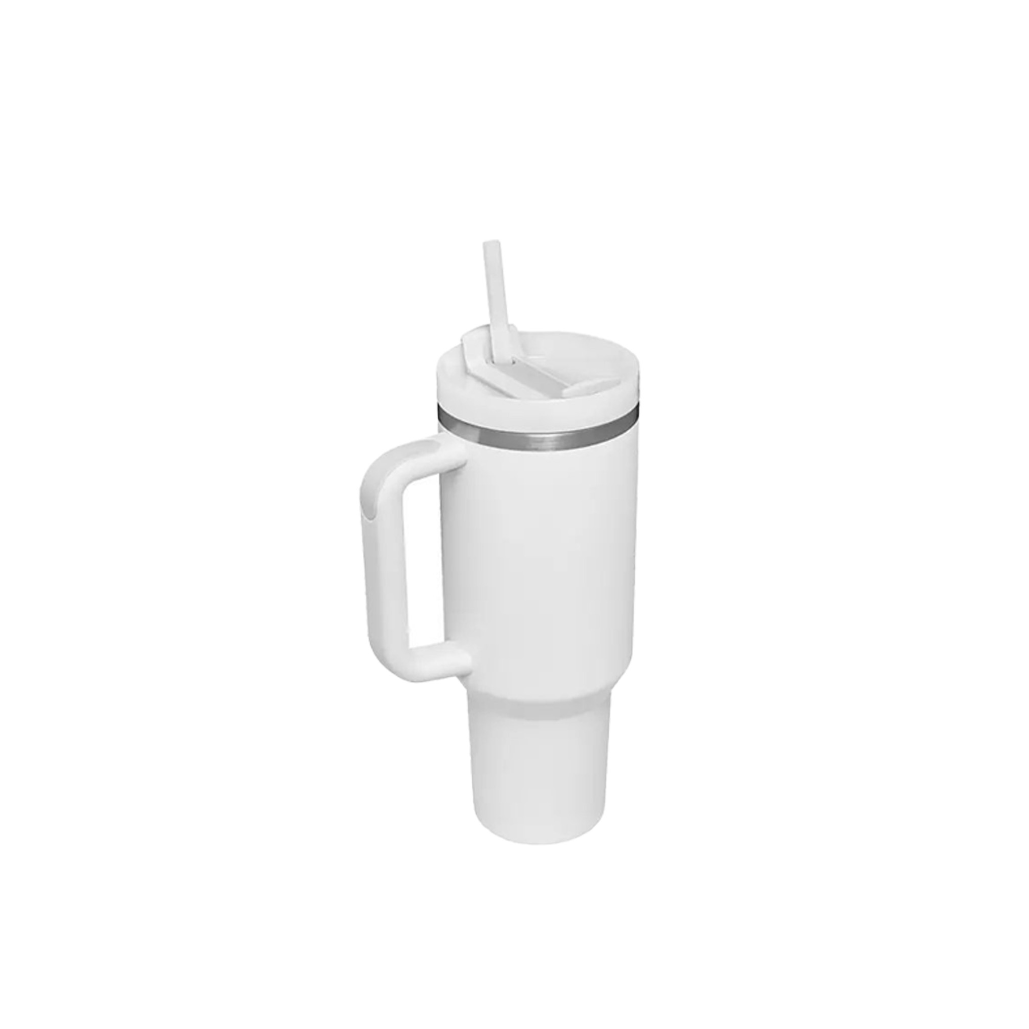 1.2L Stainless Steel Tumbler with Lid and Straw - Image 6