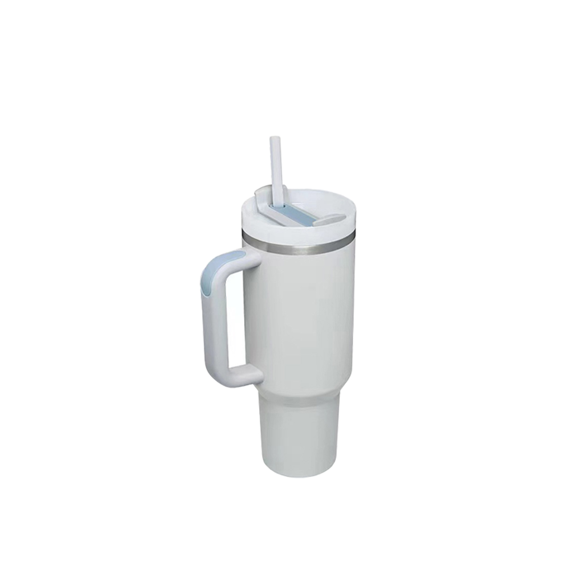 1.2L Stainless Steel Tumbler with Lid and Straw - Image 5