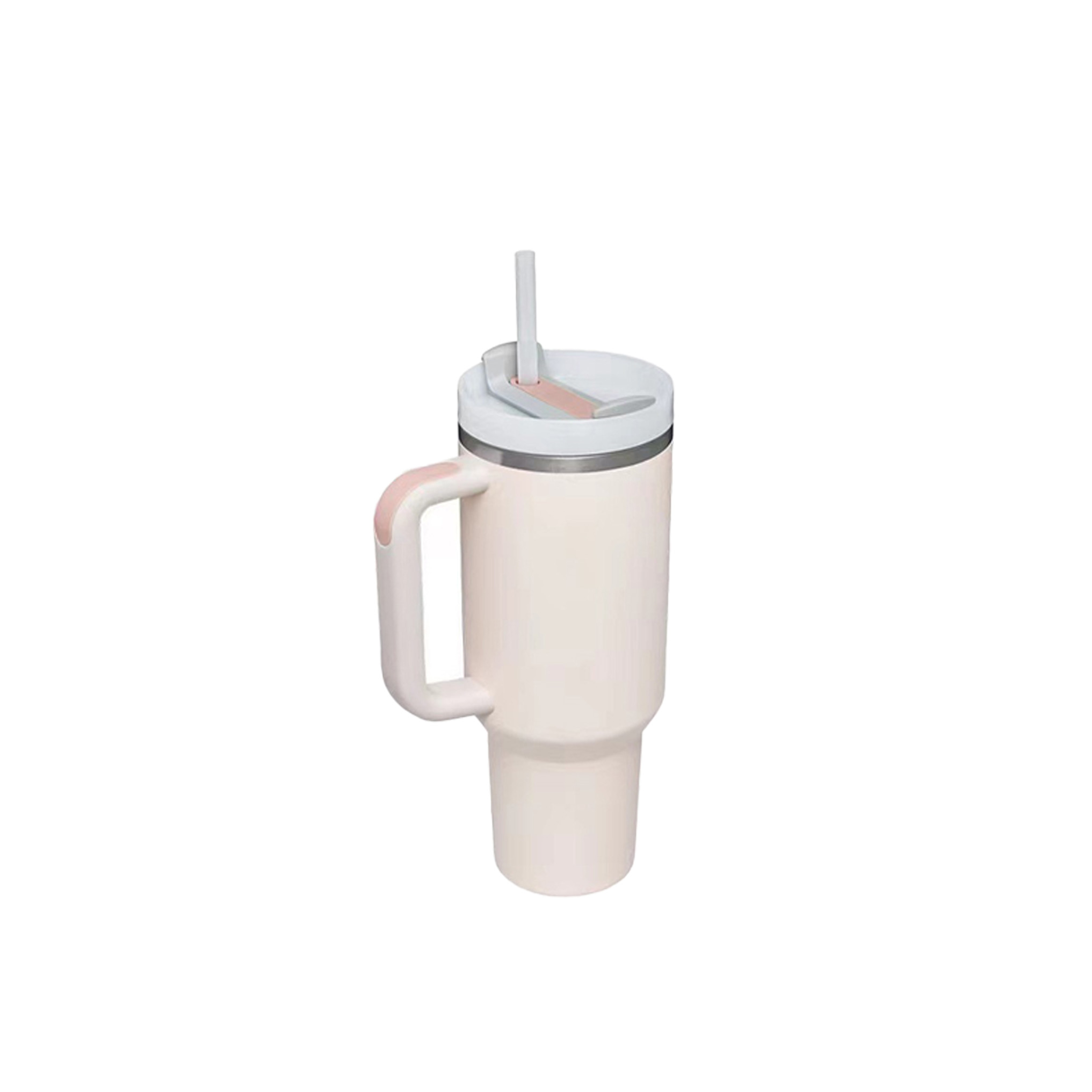 1.2L Stainless Steel Tumbler with Lid and Straw - Image 4