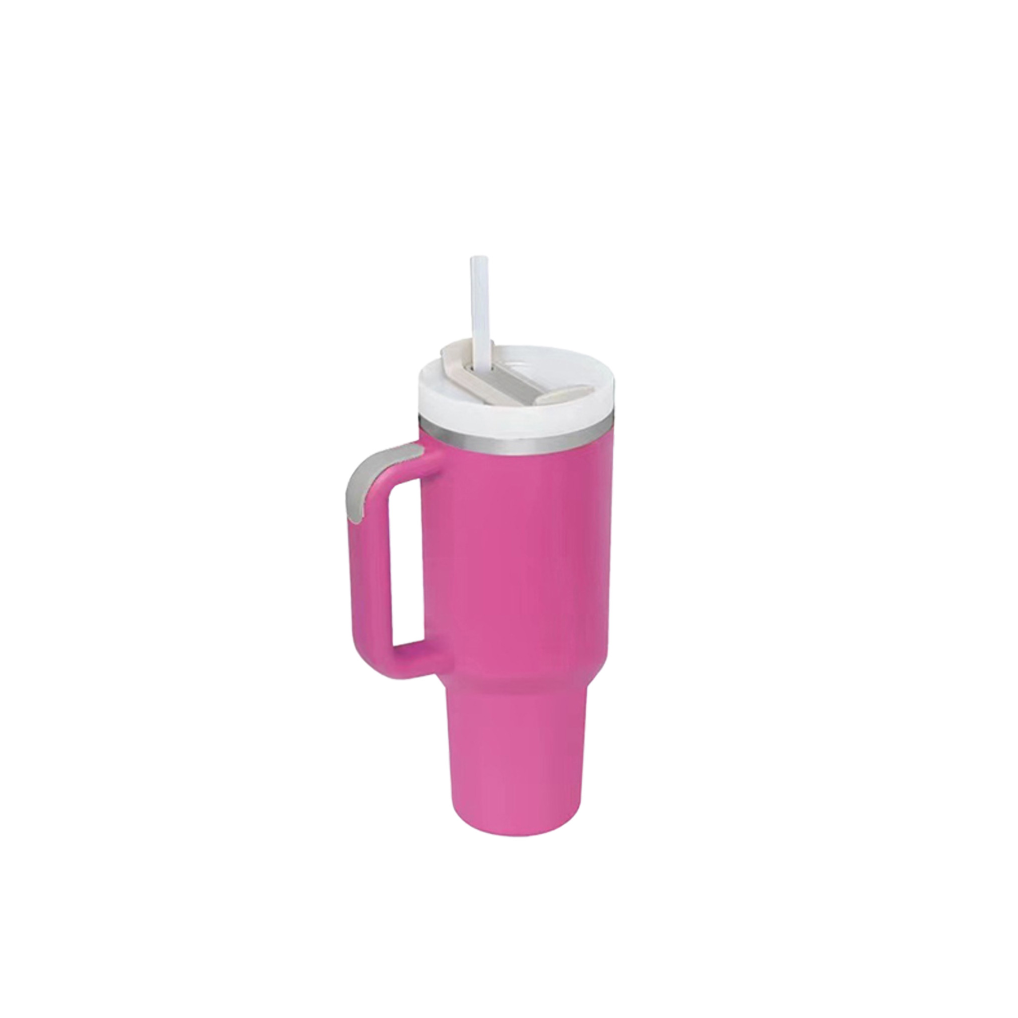 1.2L Stainless Steel Tumbler with Lid and Straw - Image 3