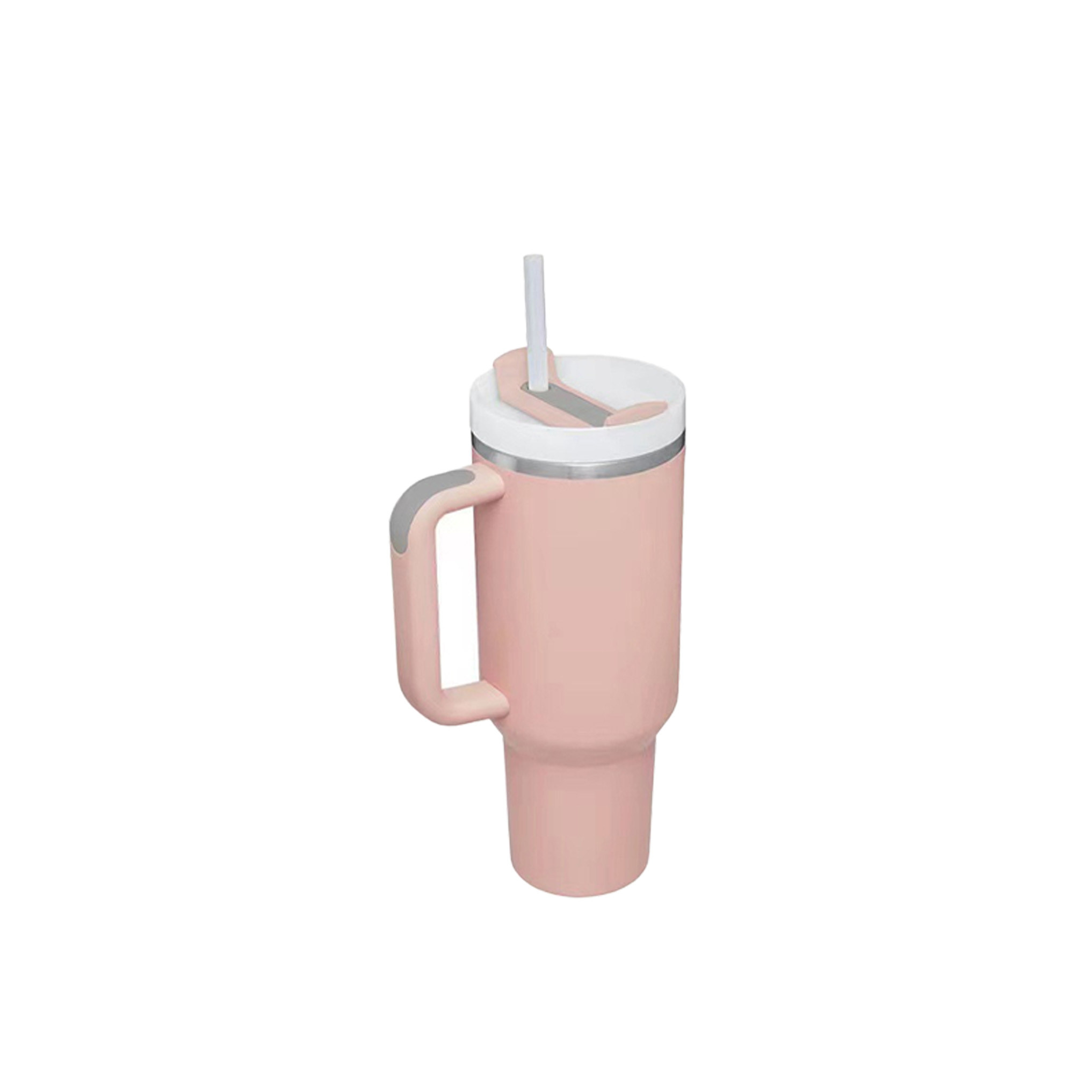 1.2L Stainless Steel Tumbler with Lid and Straw - Image 8