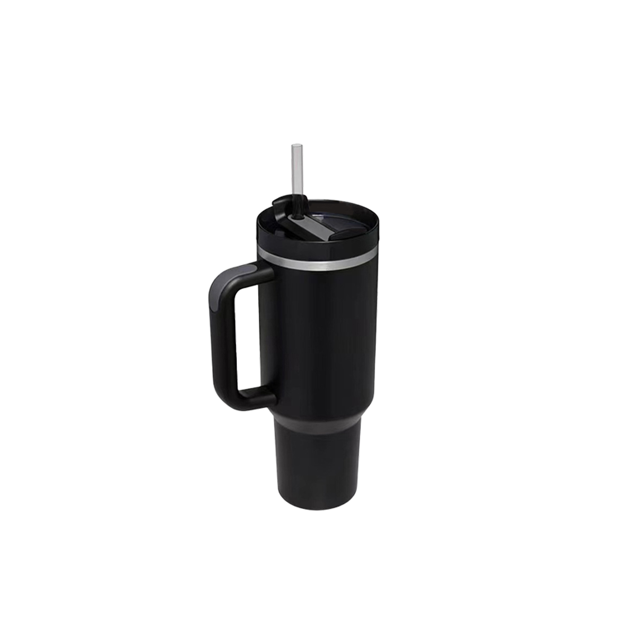1.2L Stainless Steel Tumbler with Lid and Straw - Image 2