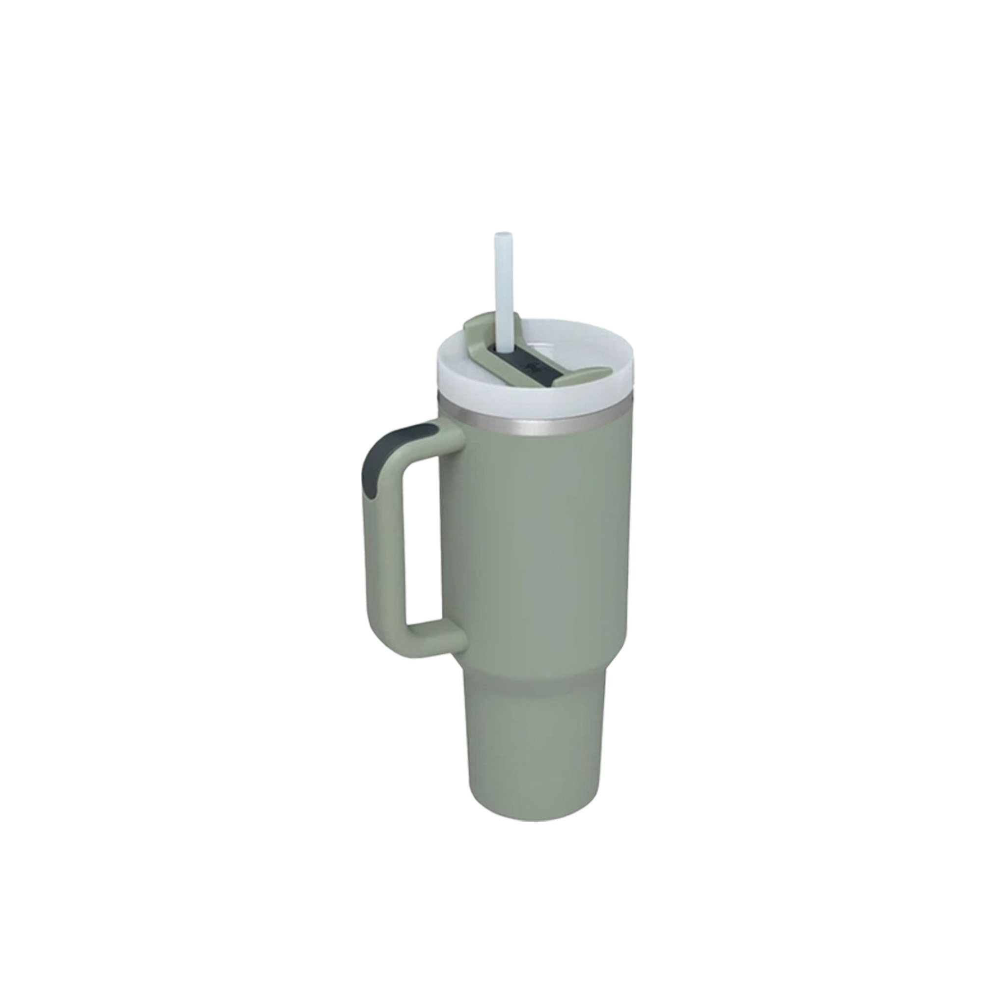 1.2L Stainless Steel Tumbler with Lid and Straw - Image 10