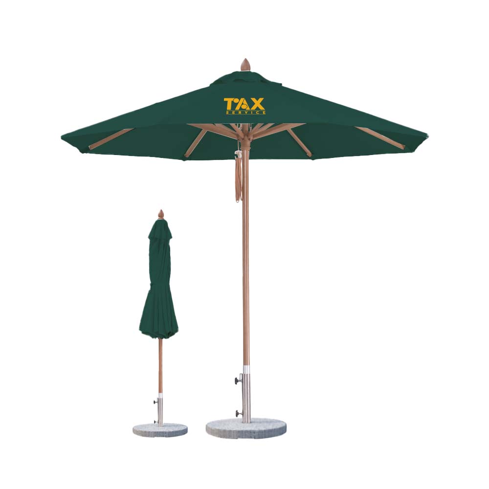 4x4m Wind-resistant Octagon Stock Colour Outdoor Umbrella - Image 8