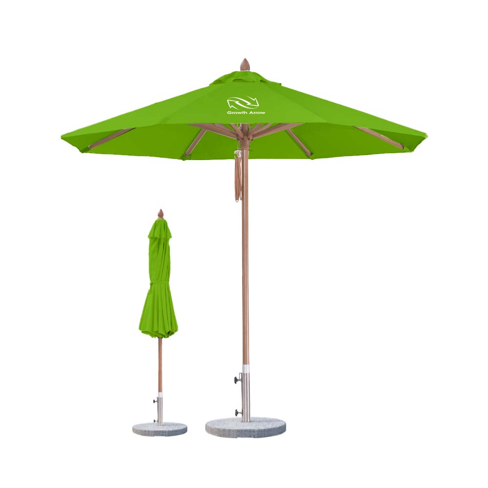 3x3m Wind-resistant Octagon Stock Colour Outdoor Umbrella - Image 5