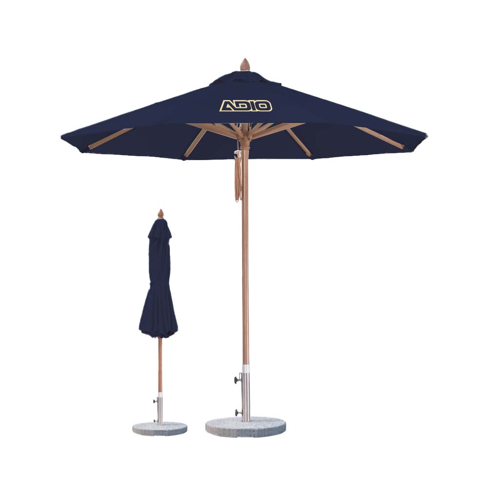 2.5x2.5m Wind-resistant Octagon Stock Colour Outdoor Umbrella - Image 6
