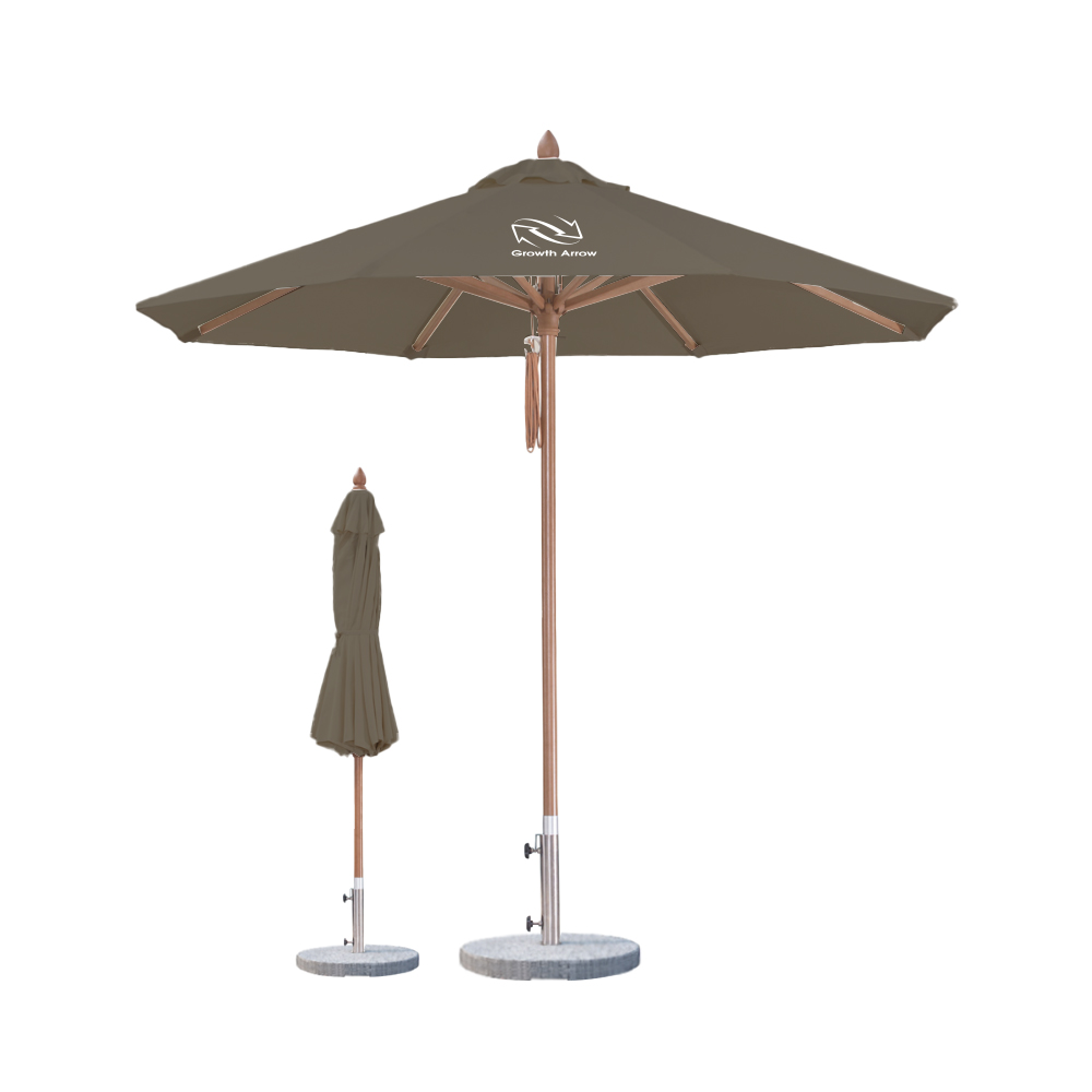 2.5x2.5m Wind-resistant Octagon Stock Colour Outdoor Umbrella - Image 11