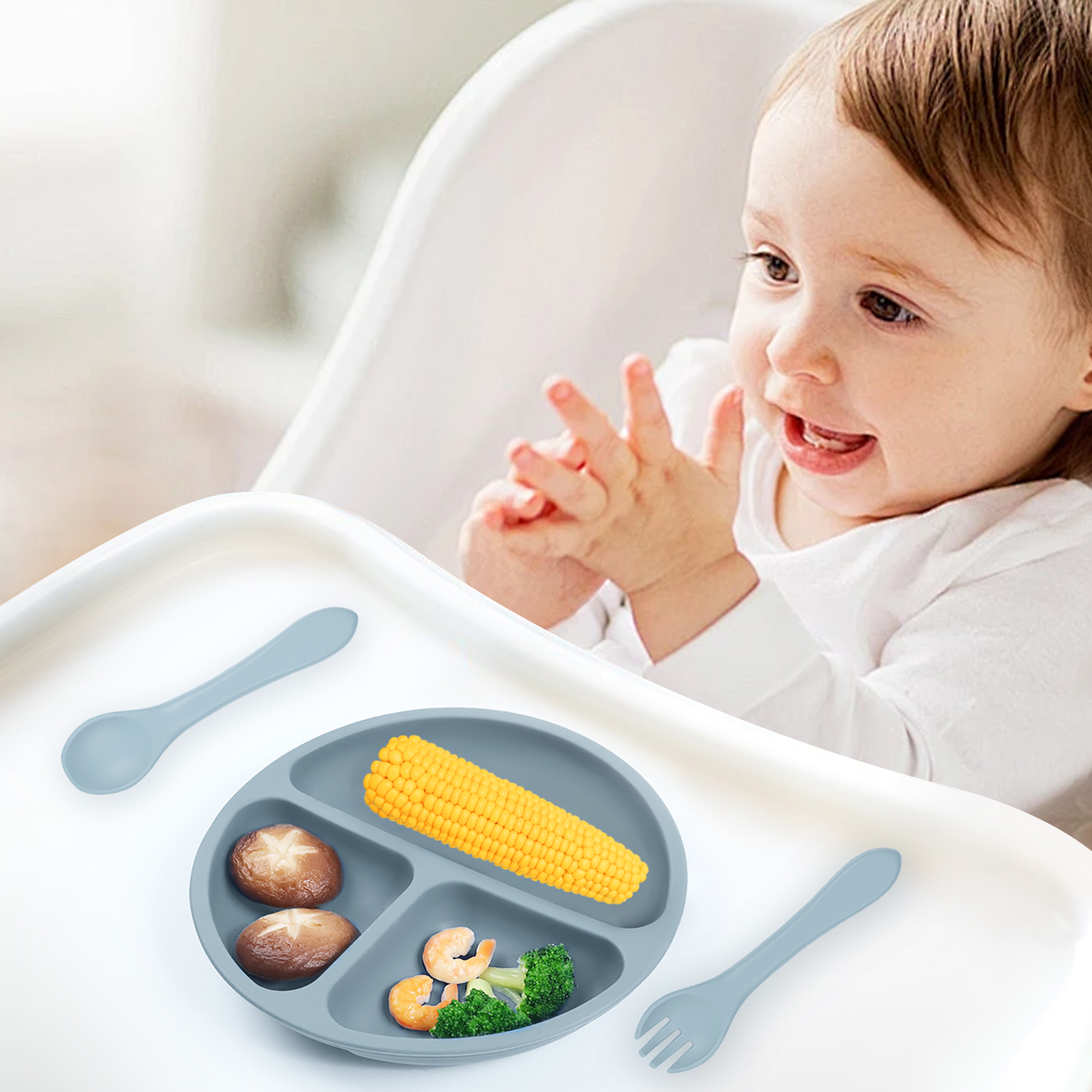 Silicone Kids Suction Plate - Image 12