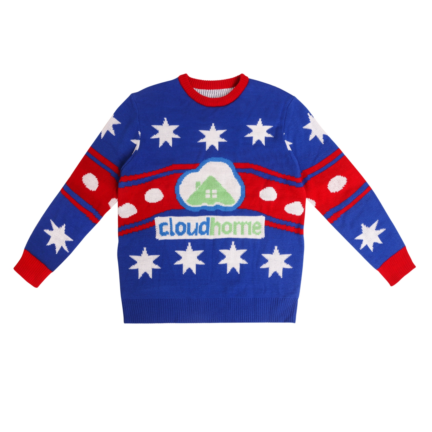 Unisex Winter Acrylic Jacquard Sweater - Image 3