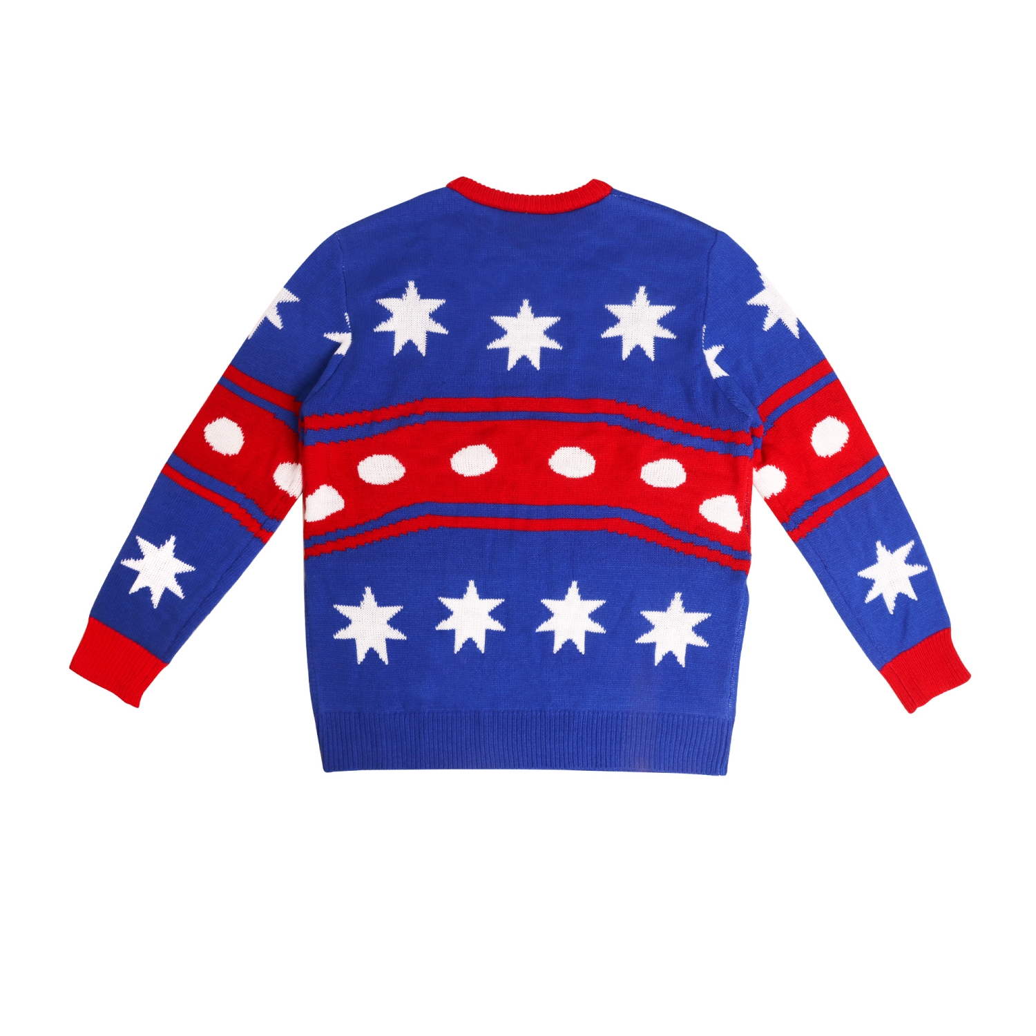 Unisex Winter Acrylic Jacquard Sweater - Image 4
