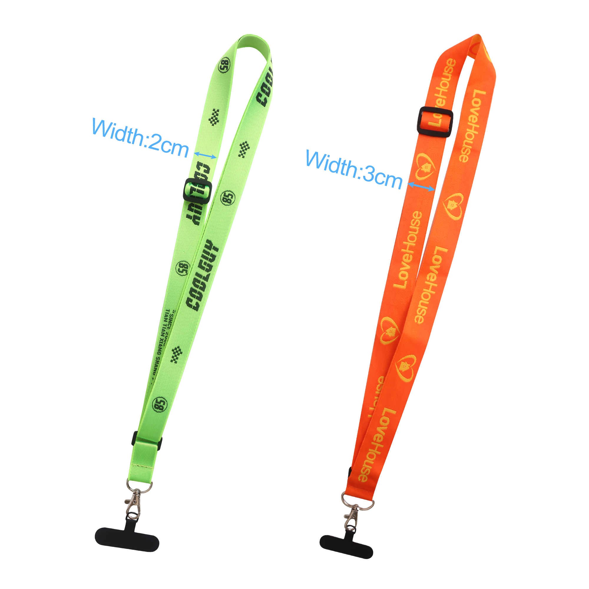 Adjustable Woven Phone Lanyard - Image 2