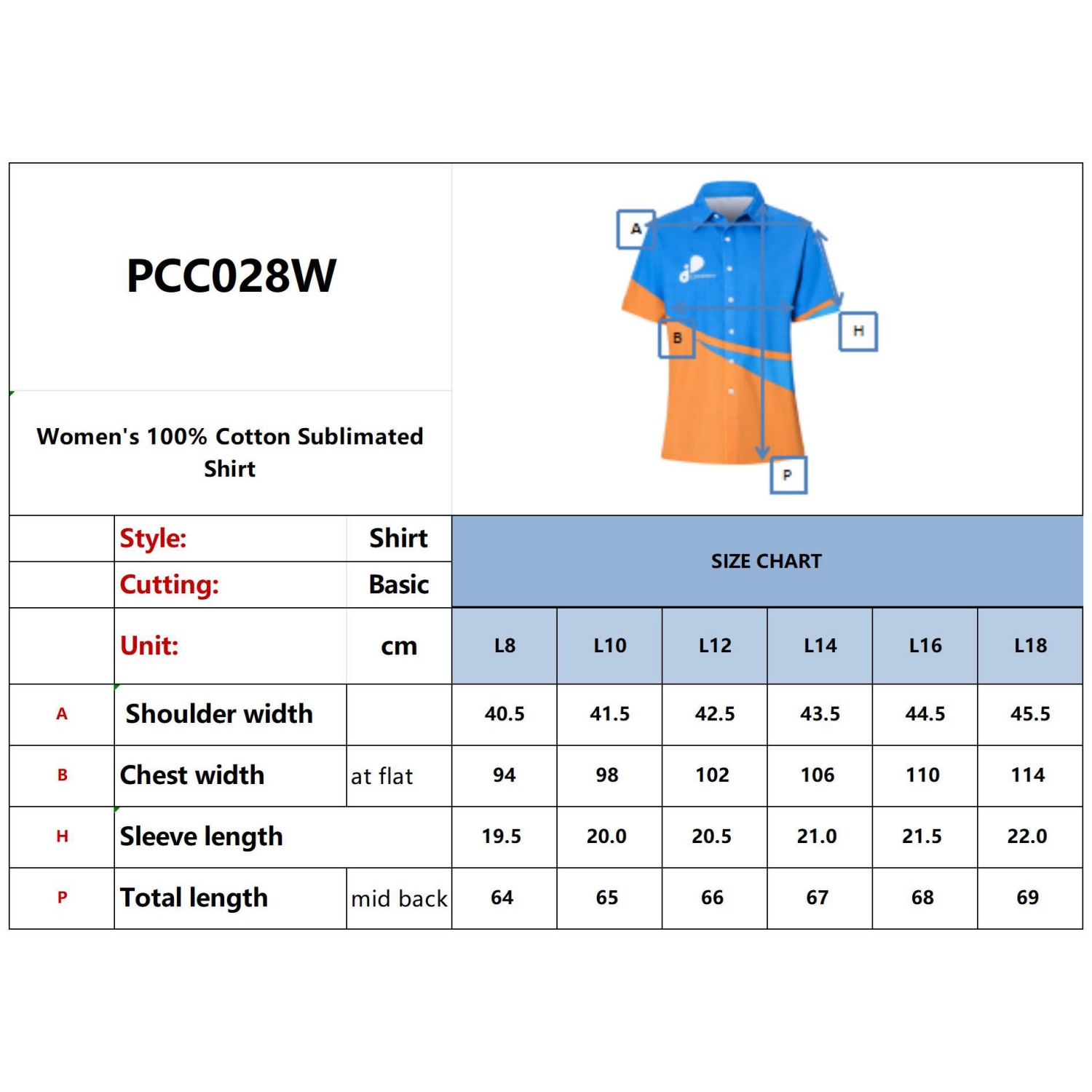 Women's 100% Cotton Sublimated Shirt - Image 11