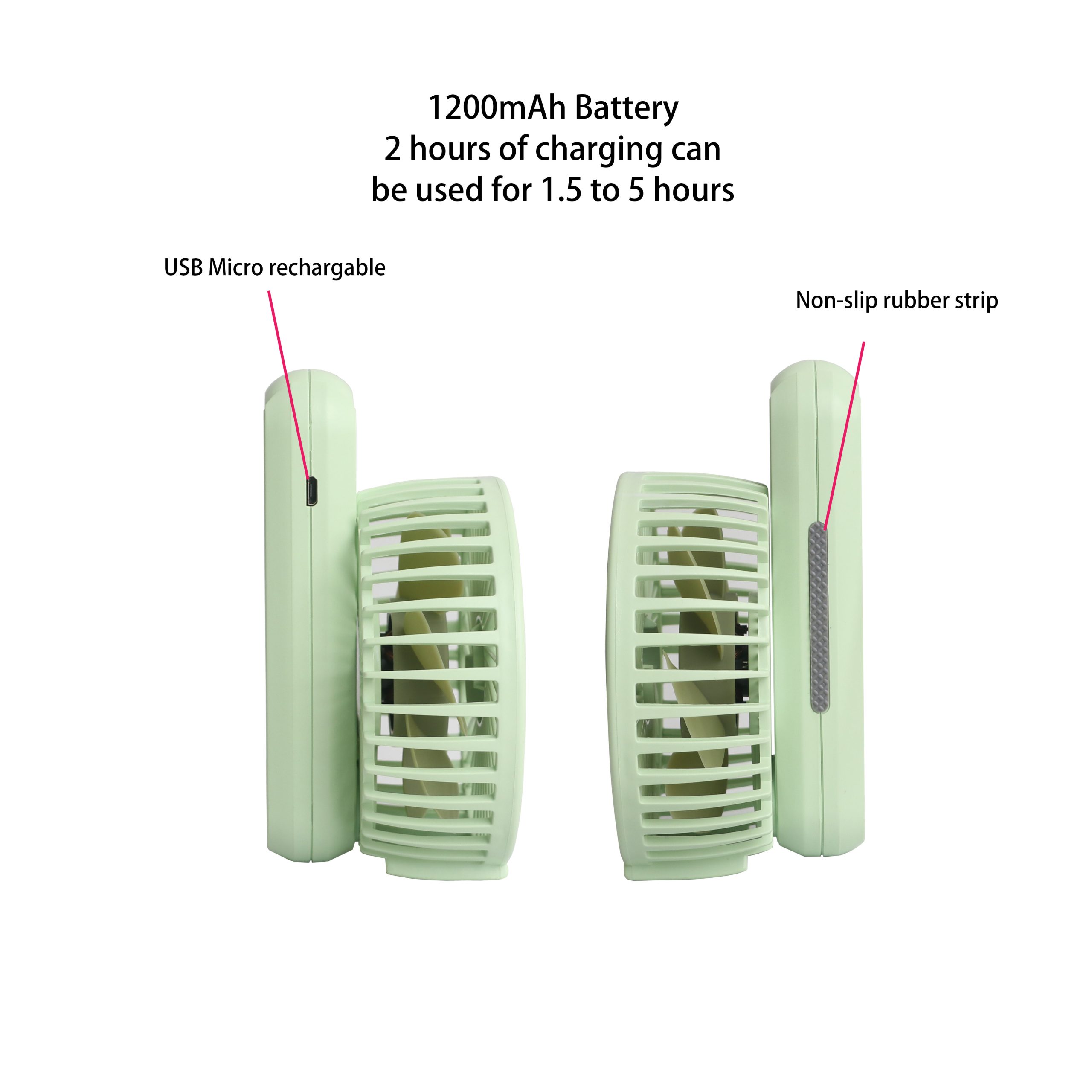 Foldable USB Handy Fan - Image 8