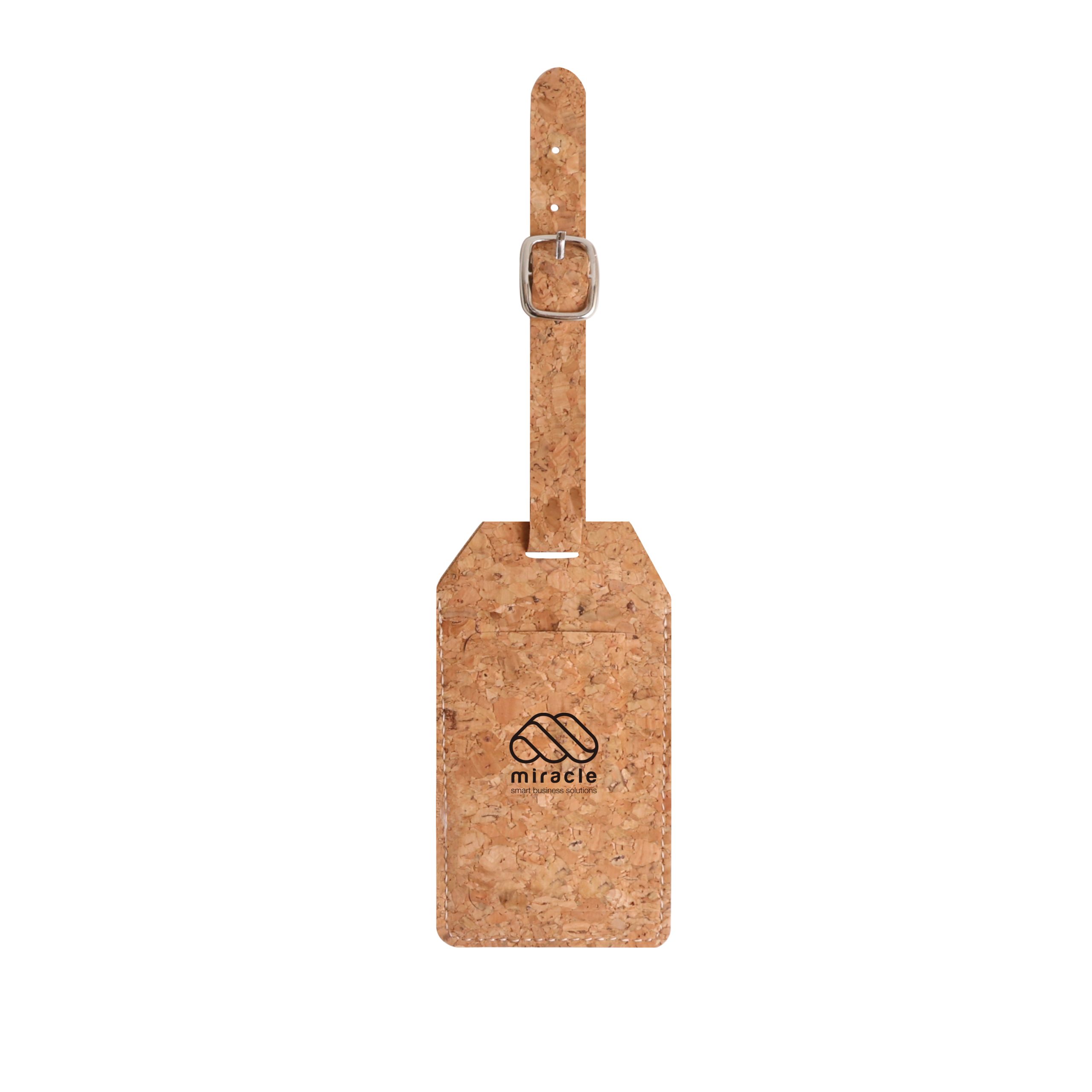 Cork Luggage Tag - Image 2