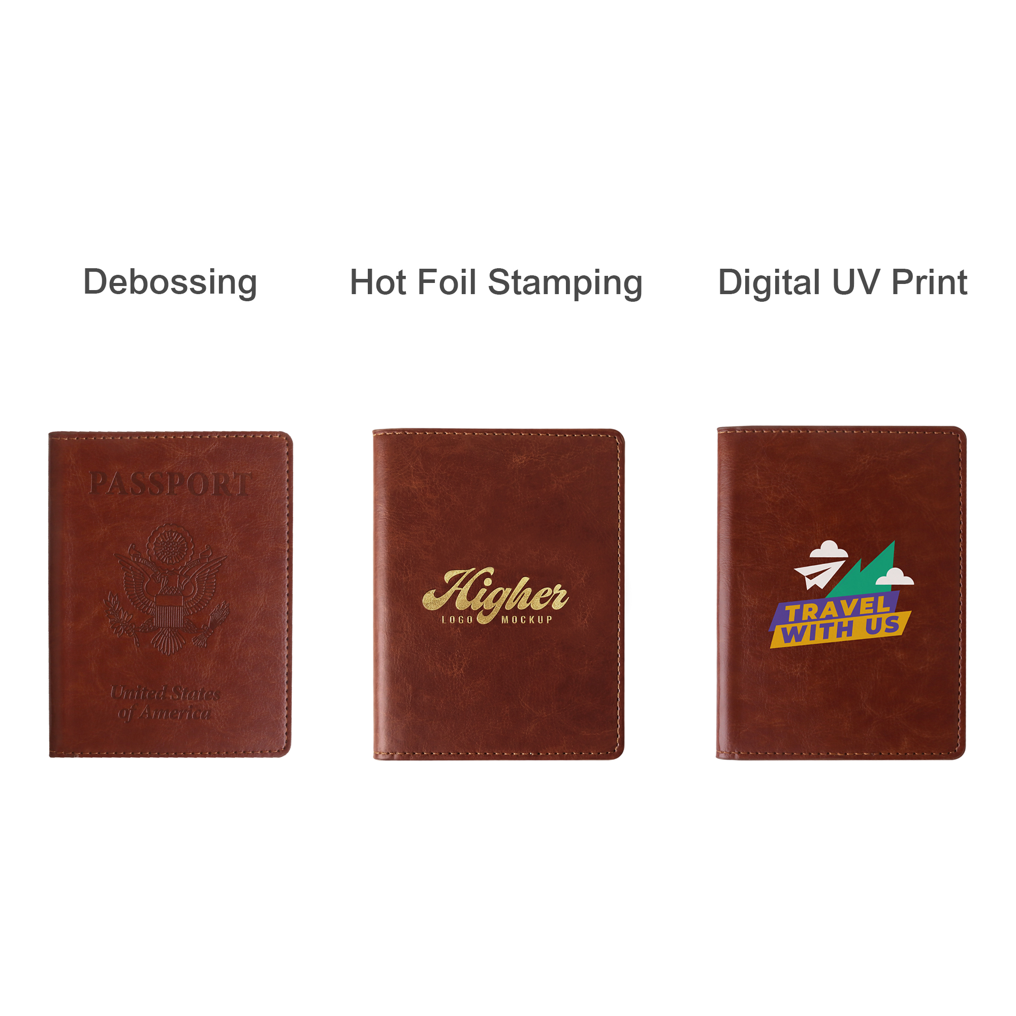PU Leather Passport Holder - Image 6