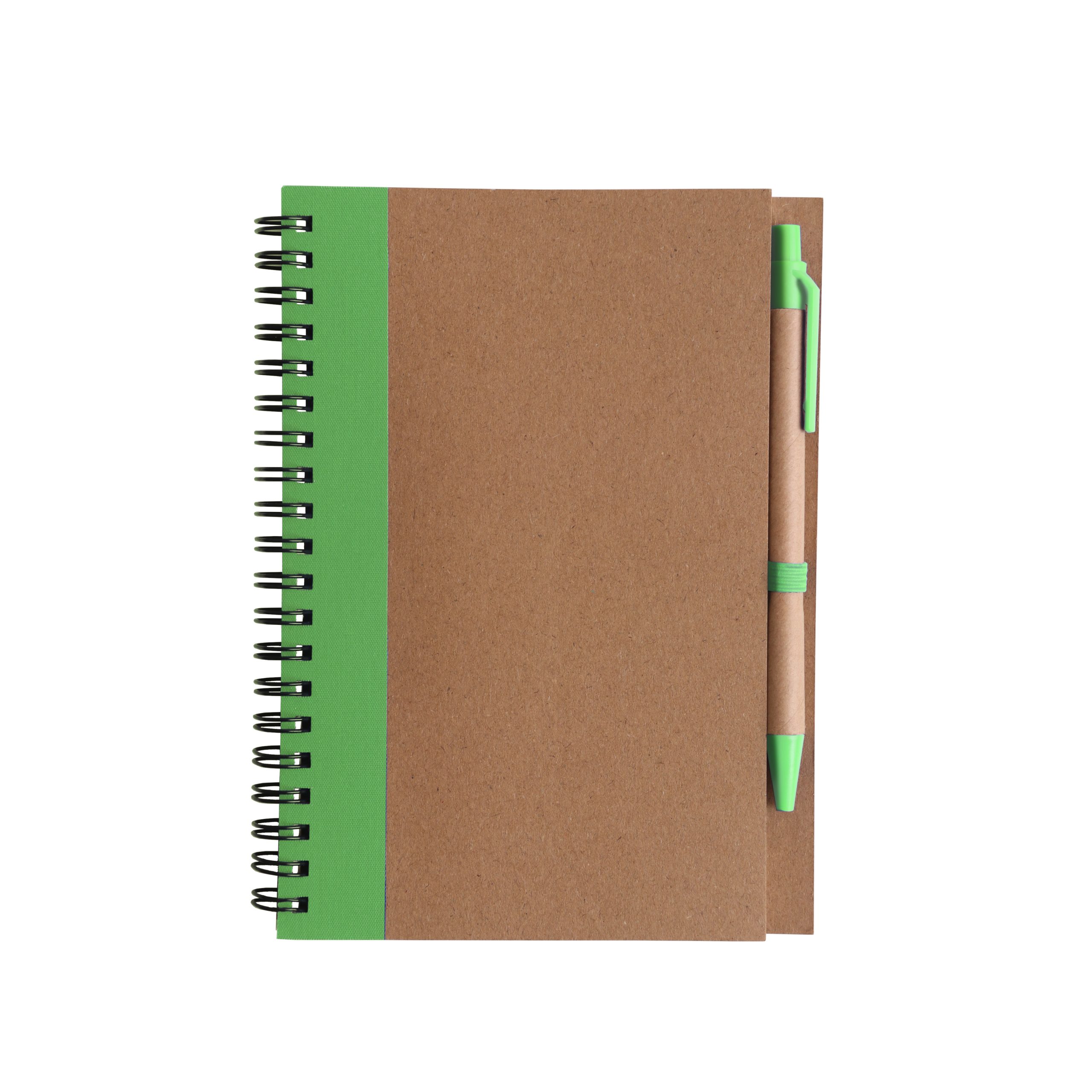 Kraft Notebook with Ballpoint Pen - Image 2