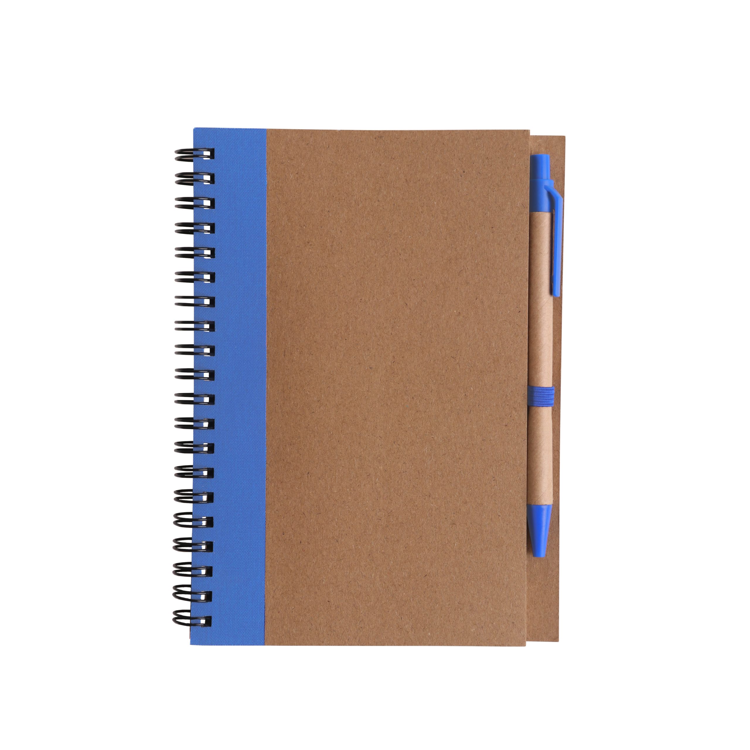 Kraft Notebook with Ballpoint Pen - Image 9