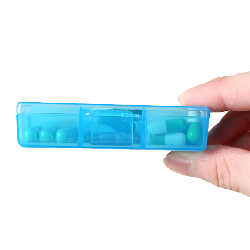 Square Six Compartment Pill Box - Image 6
