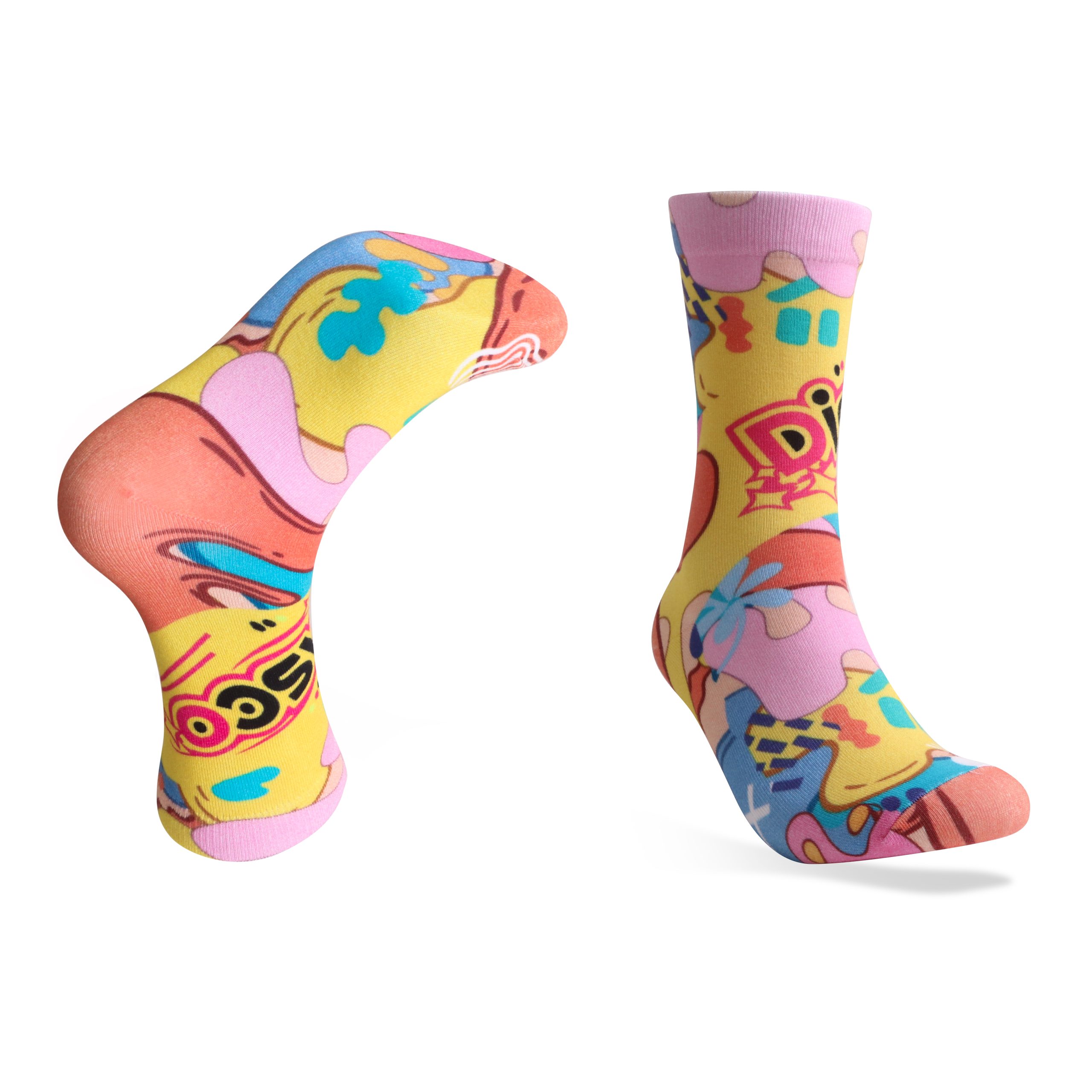 Crew Premium Digital Printed Socks - Image 2