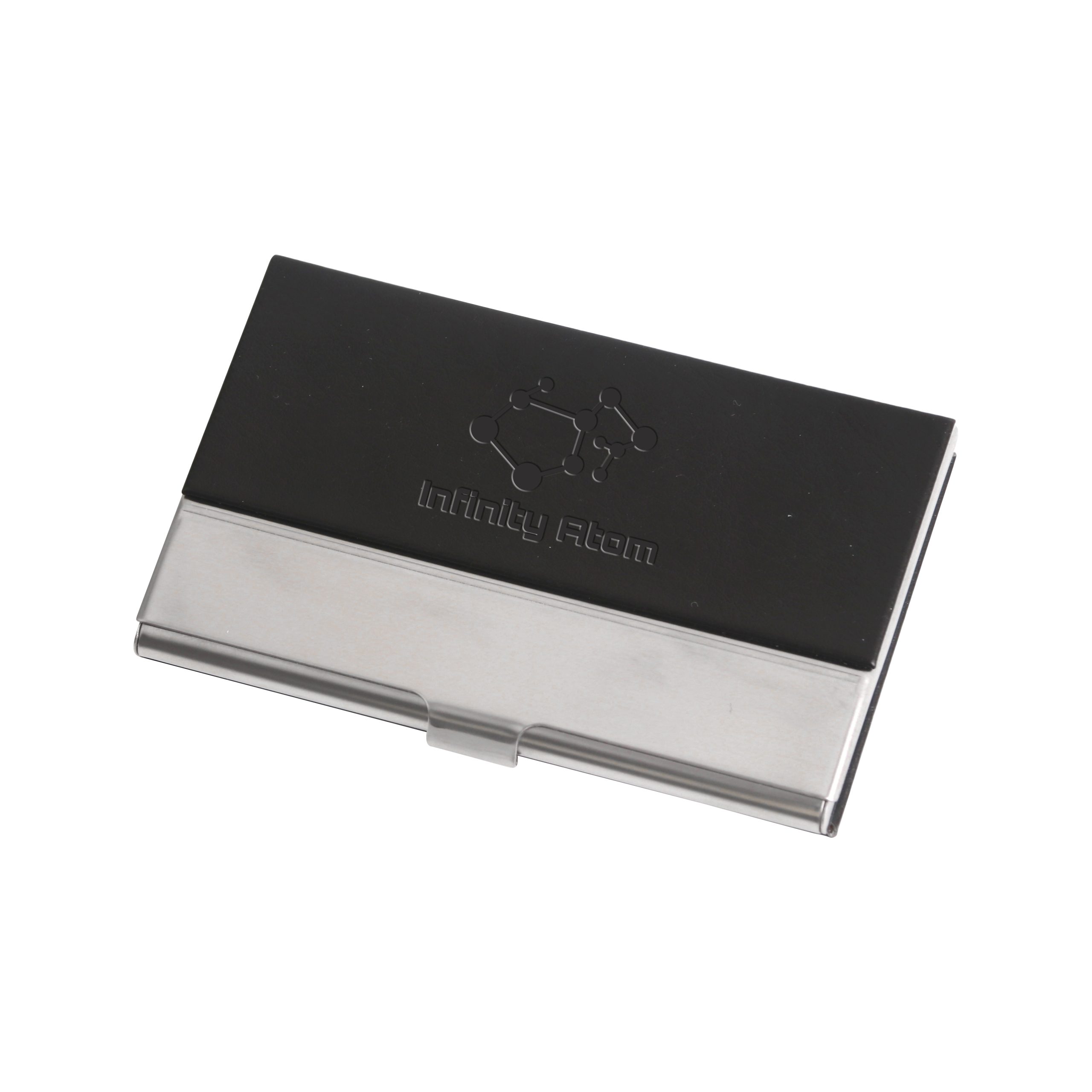 PU Leather Business Card Holder - Image 2
