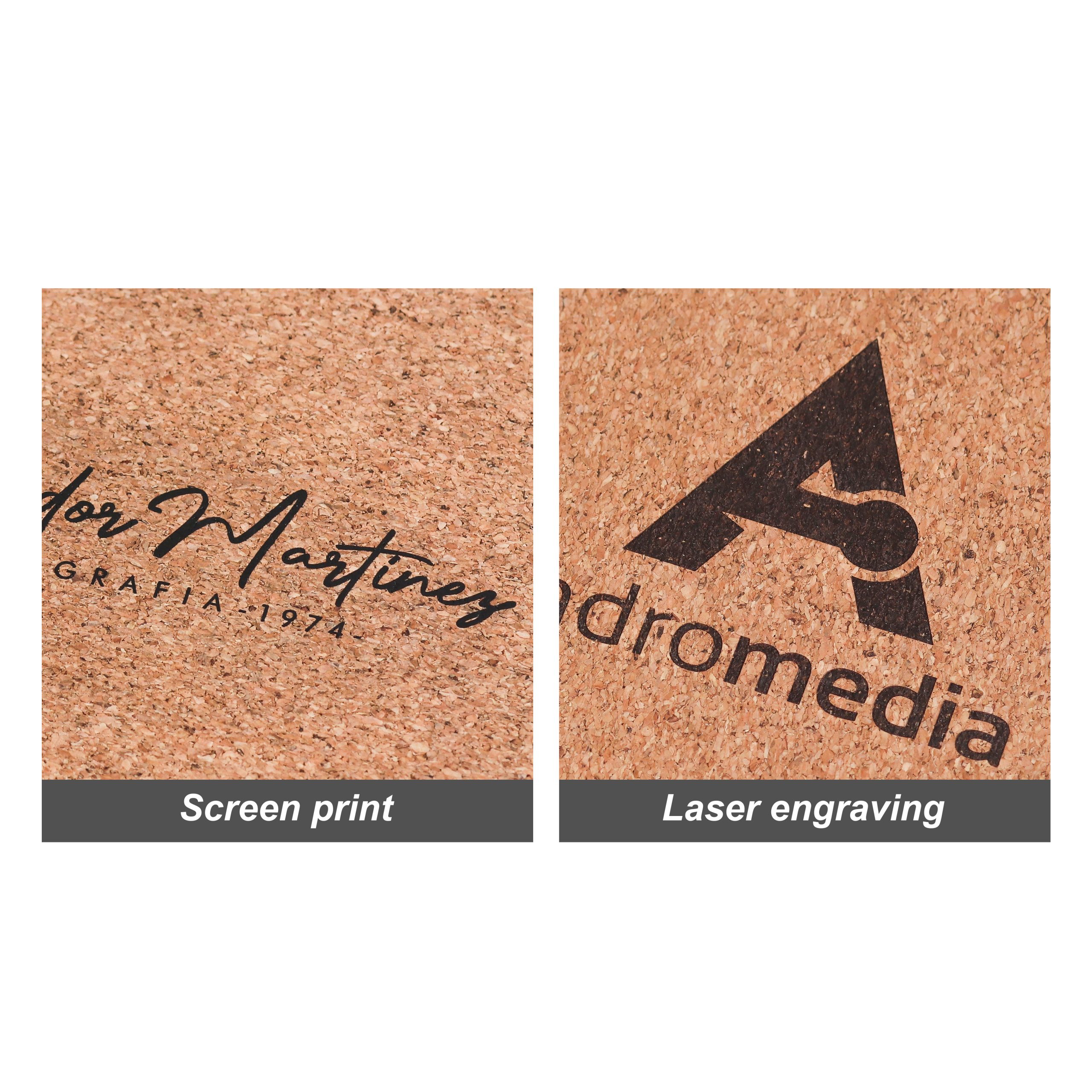 Custom Shaped Cork Mouse Mat - Image 4