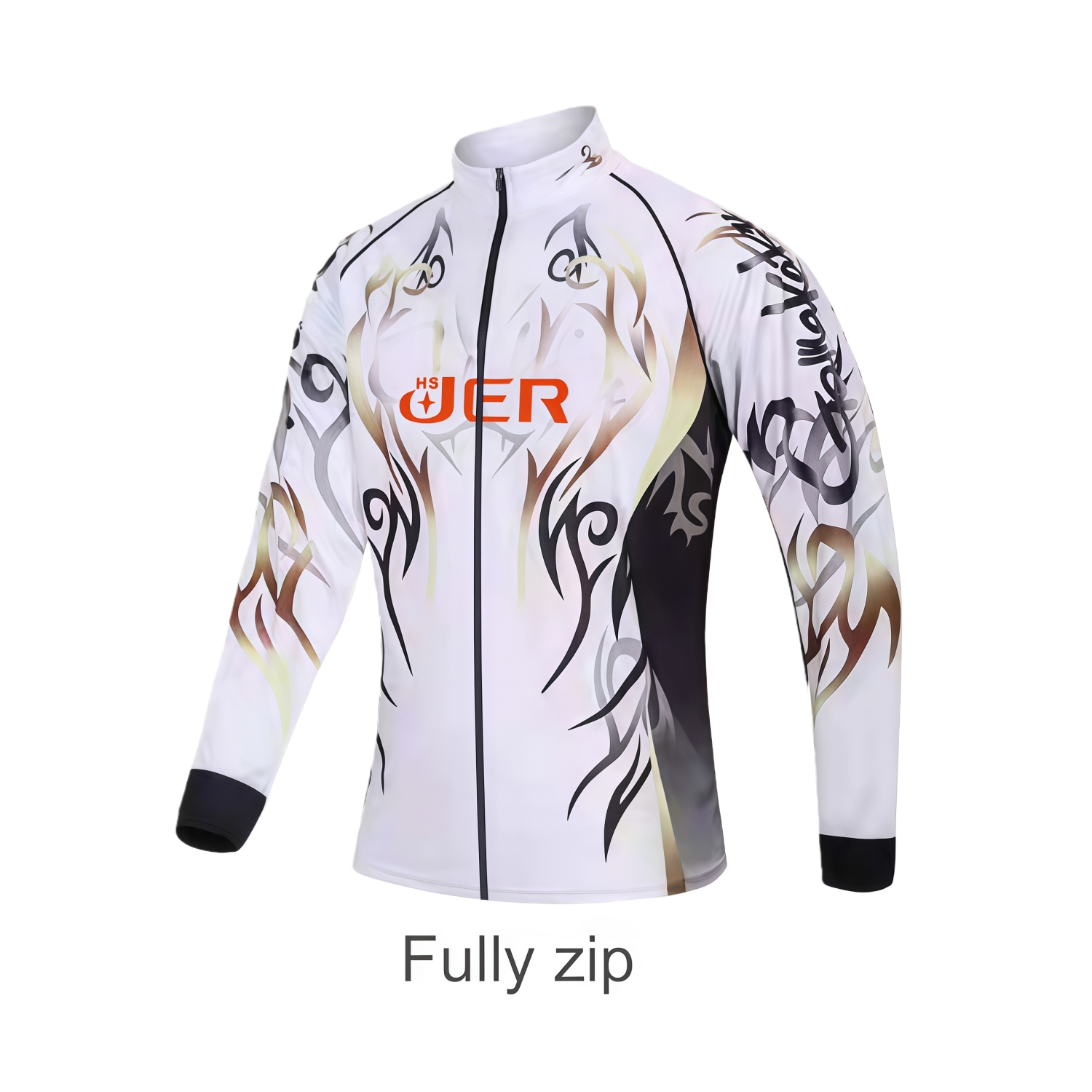 Men's Polyester Spandex Sublimated 1/4 Zip Fishing Pullover - Image 8