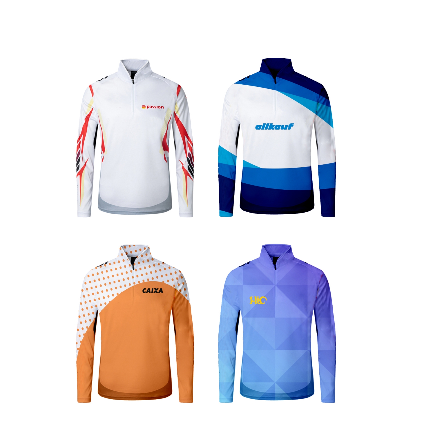 Men's Polyester Spandex Sublimated 1/4 Zip Fishing Pullover - Image 7