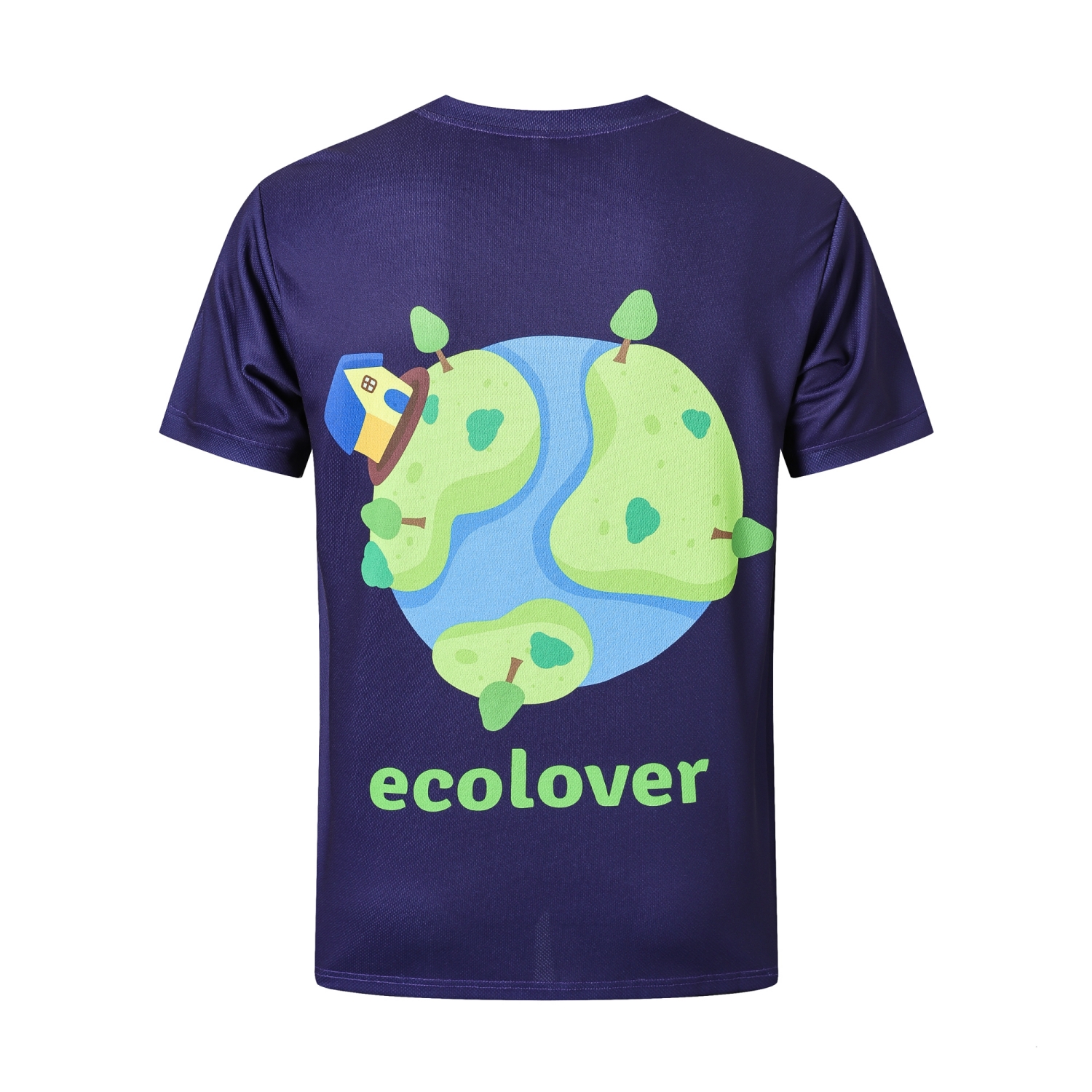 Unisex Adults RPET Sublimated V-collar Tee Shirt - Image 4
