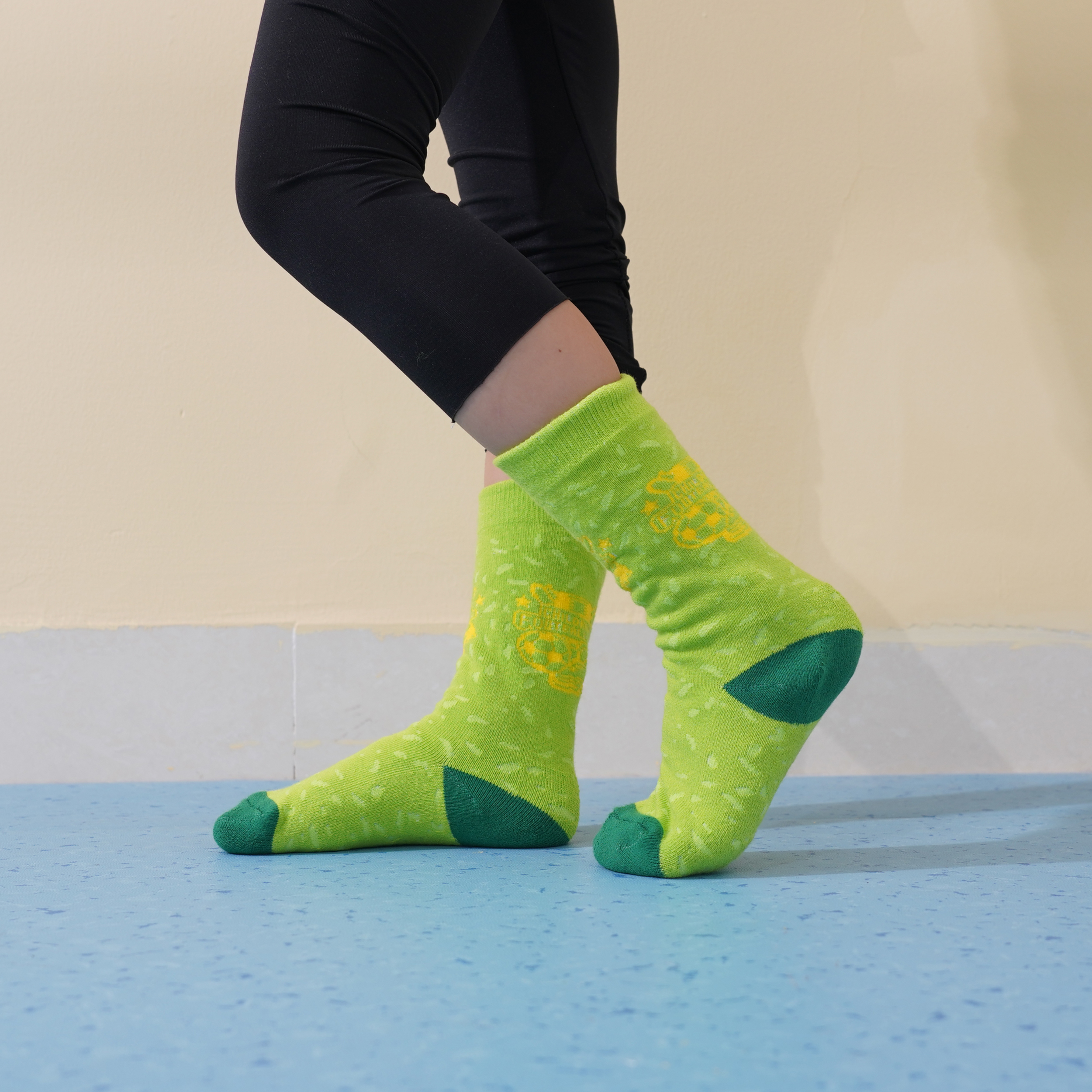 Crew Kids Custom Pattern Football Socks - With Towel Bottom - Image 3