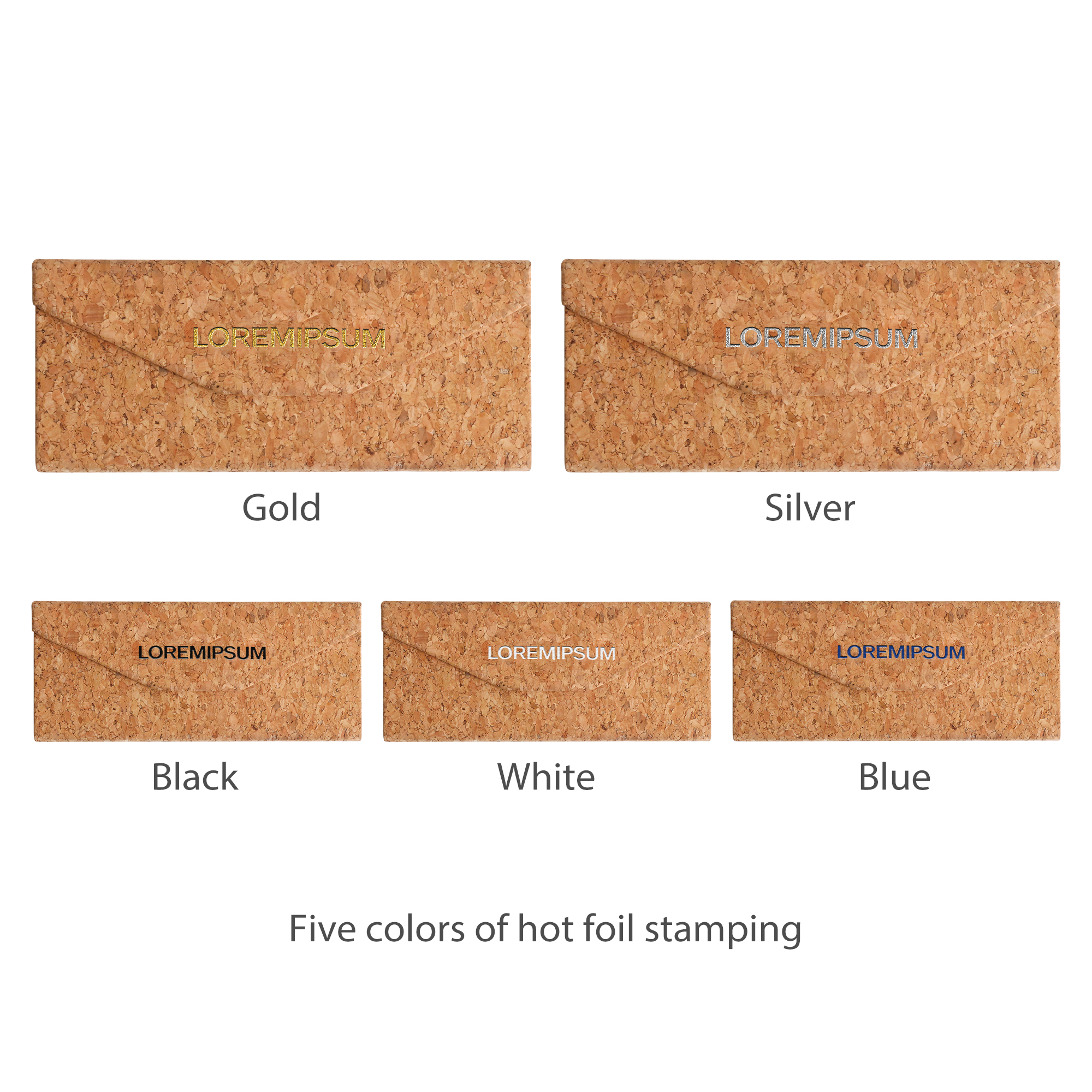Foldable Cork Glasses Case - Image 3