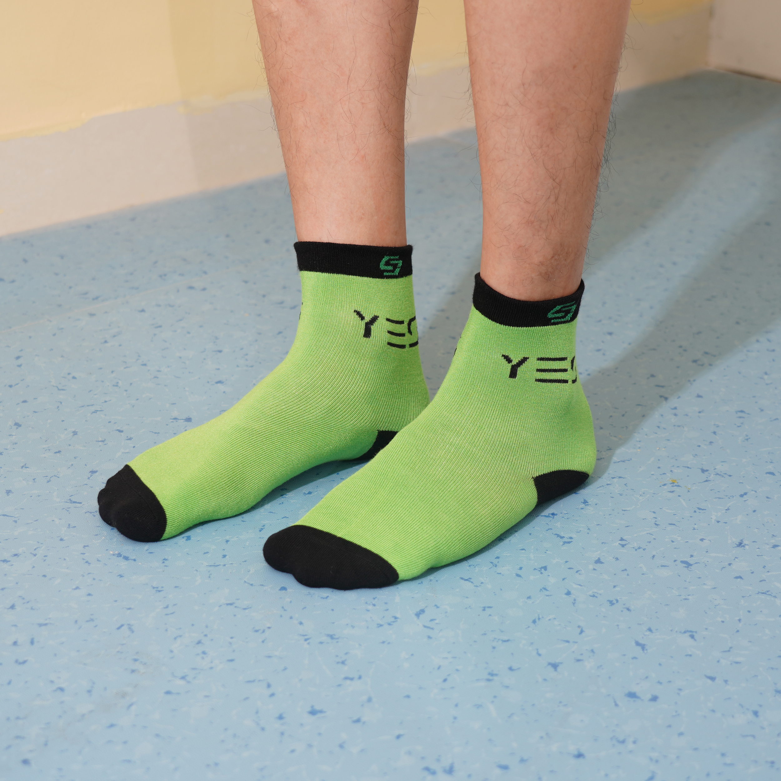 Ankle Custom Pattern Woven Bamboo Socks - Image 3