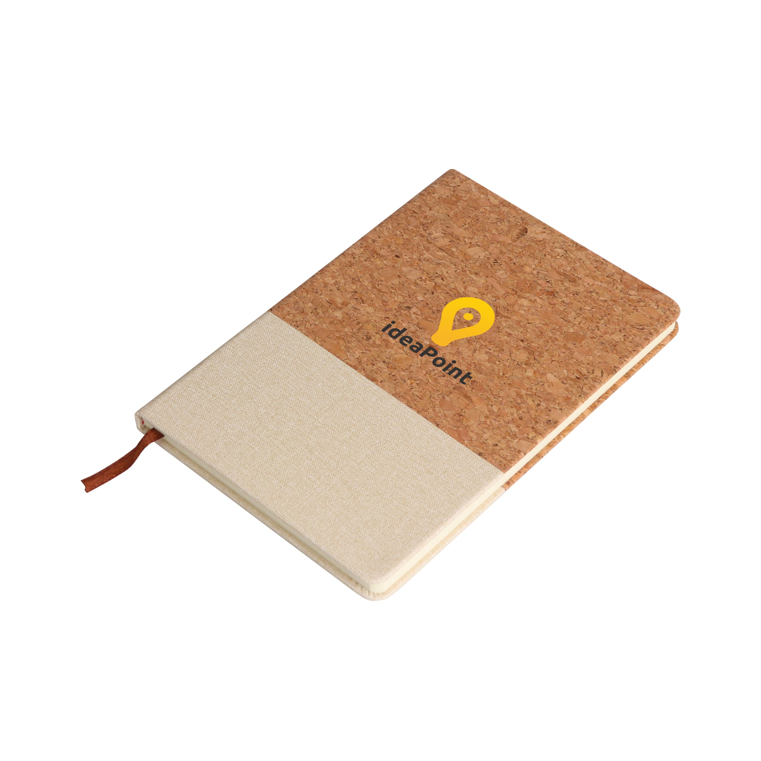 Natural Cork & Cotton A5 Notebook - Image 2