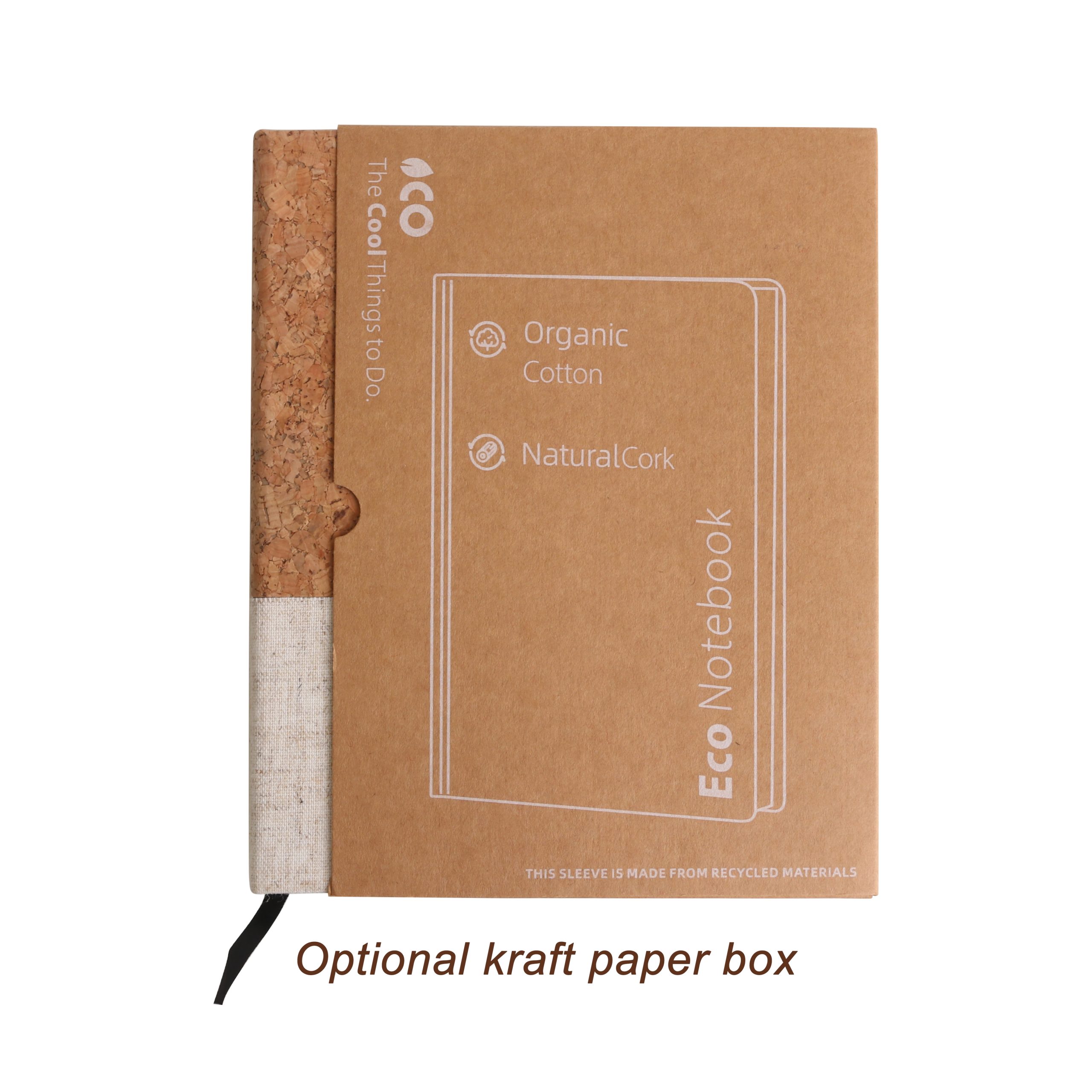 Natural Cork & Cotton A5 Notebook - Image 7