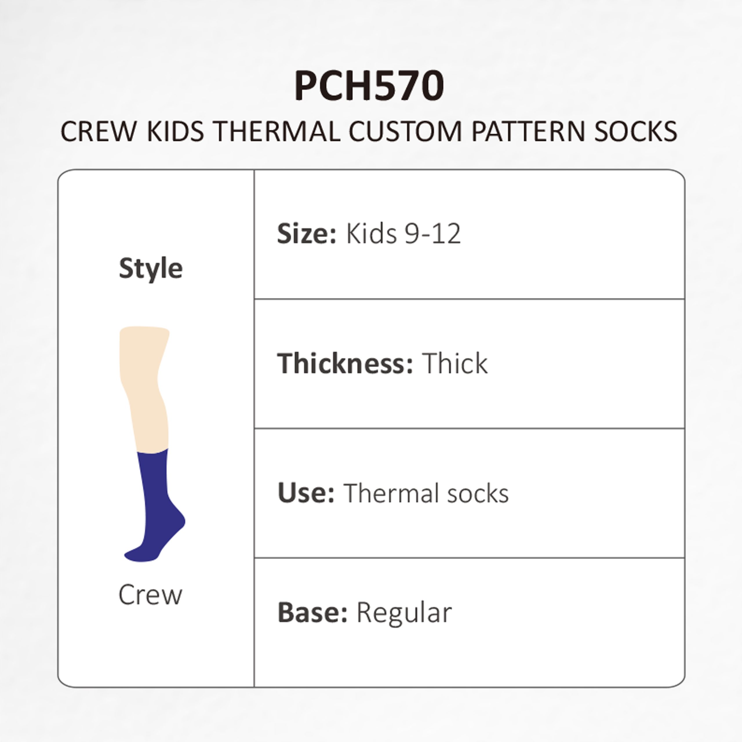 Crew Kids Thermal Custom Pattern Socks - Image 11