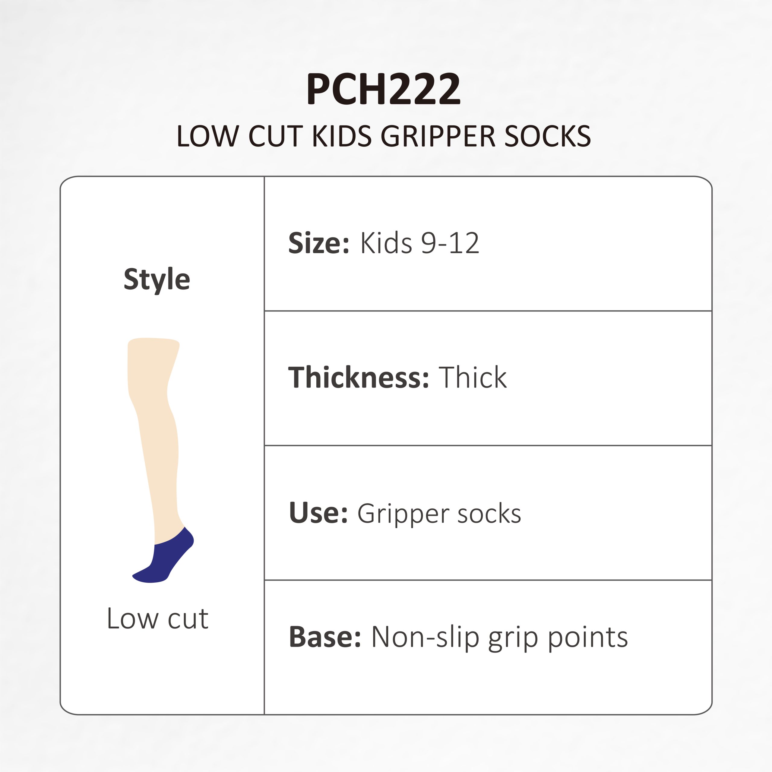 Low Cut Kids Gripper Socks - Image 17