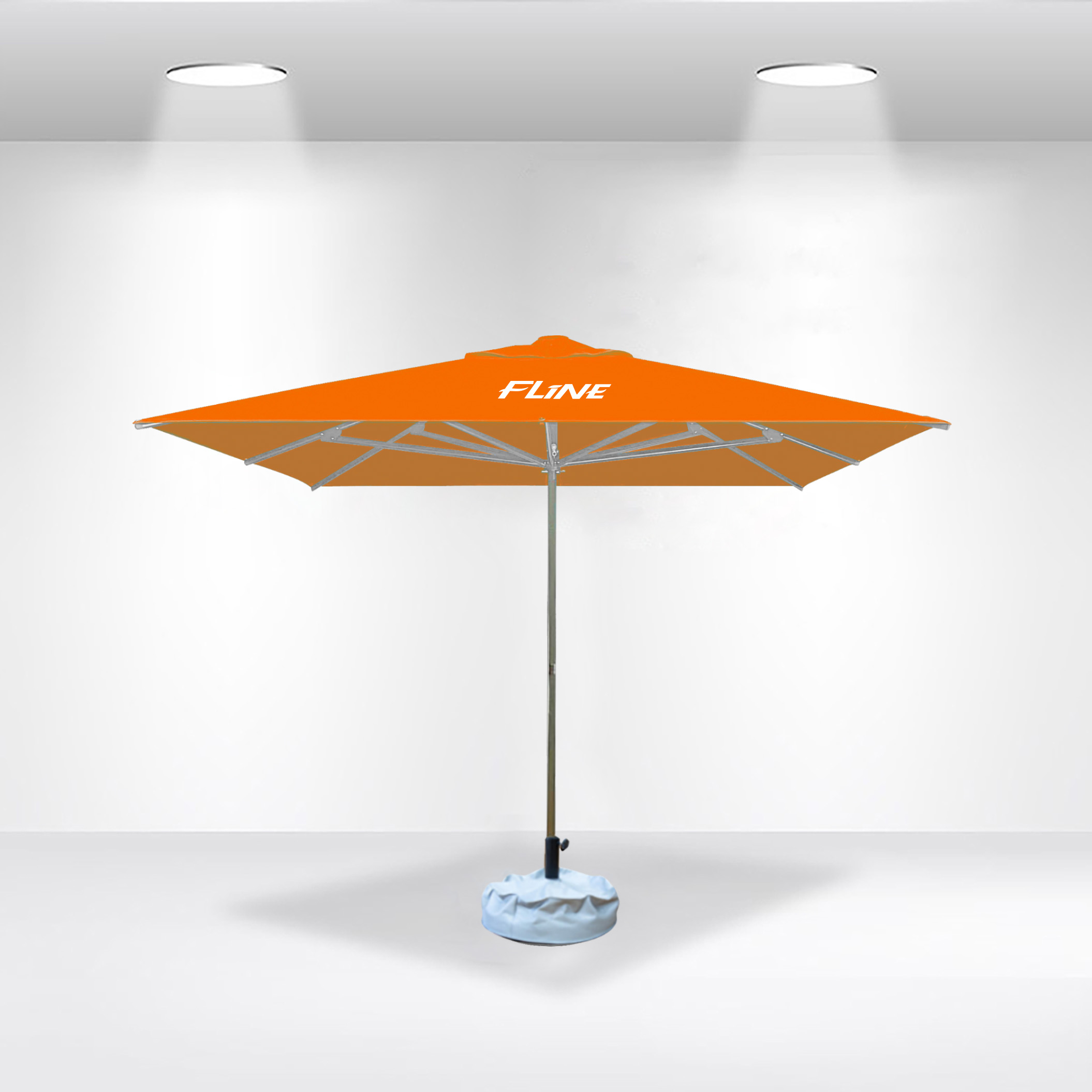 3x3m Square Stock Colour Commercial Market Umbrella - Image 8