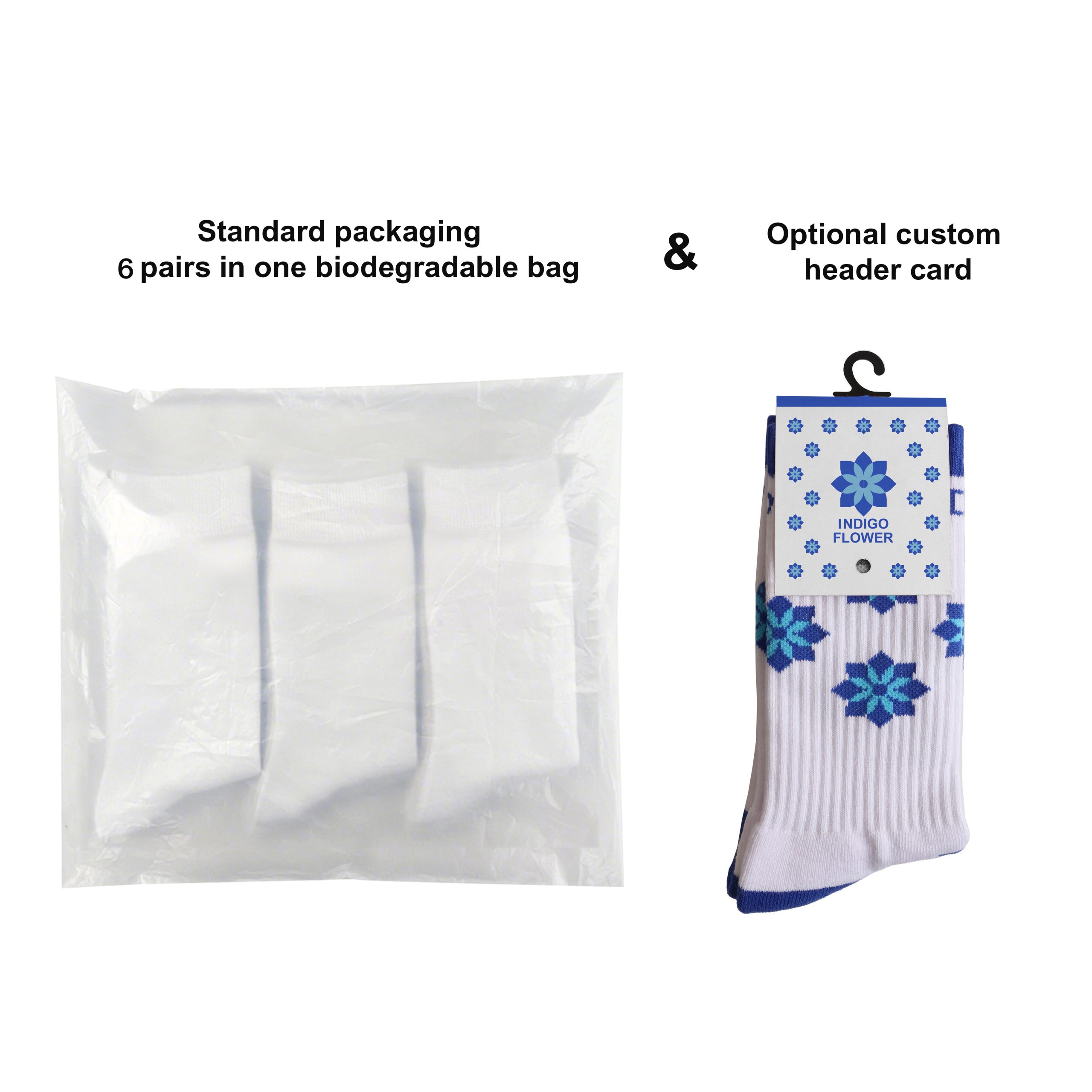 Crew Woven Work Socks - With Towel Bottom - Image 6