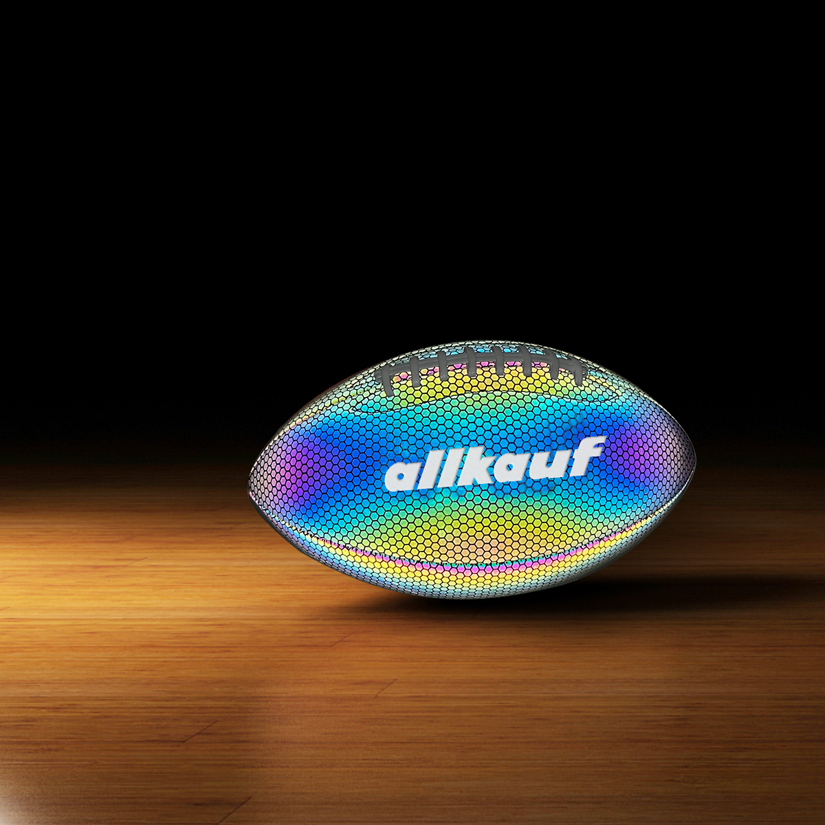 Holographic Glowing American Football - Image 7