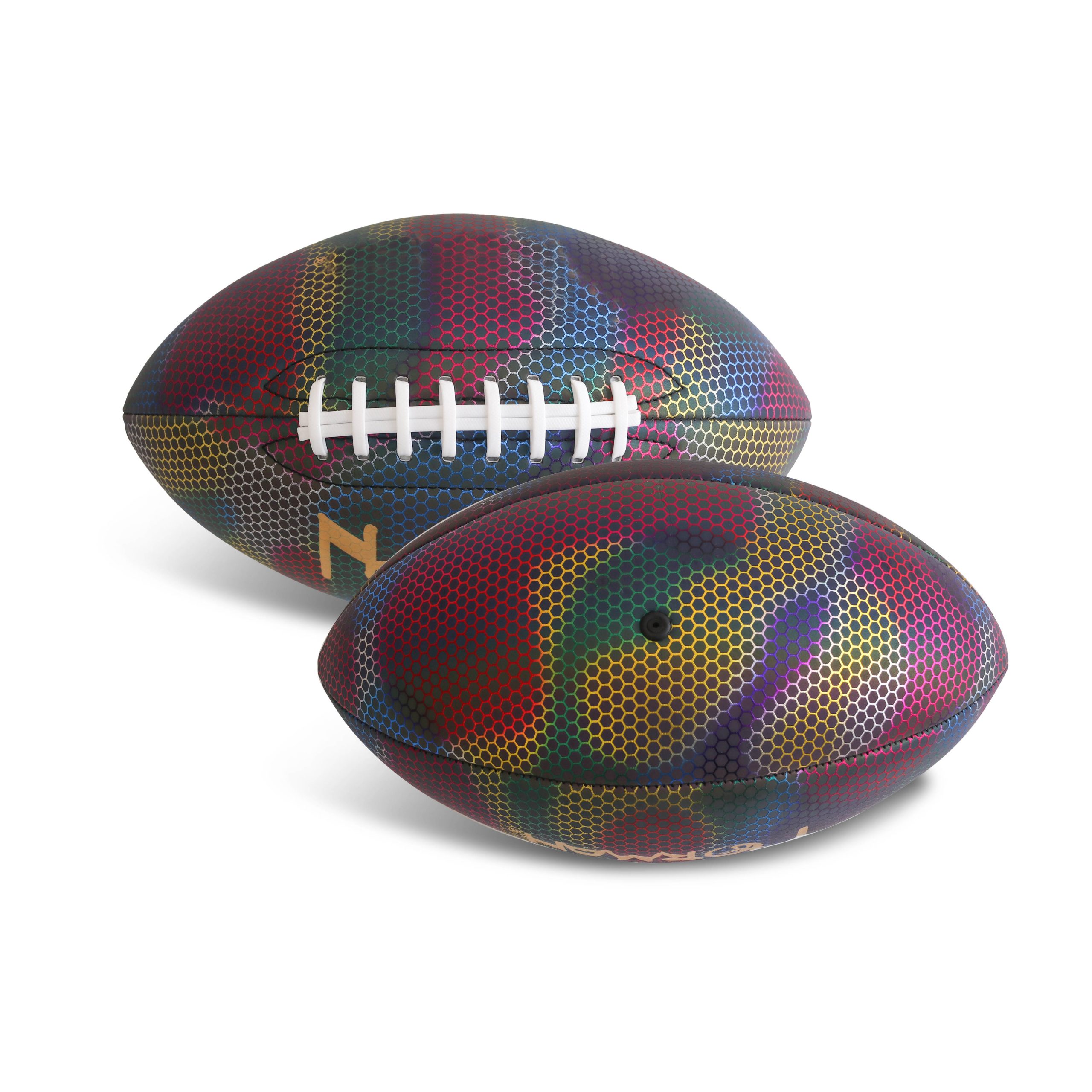 Holographic Glowing American Football - Image 2