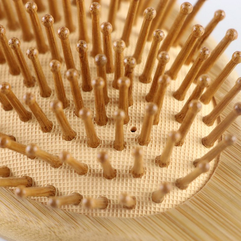 Small Bamboo Airbag Hair Brush - Image 5