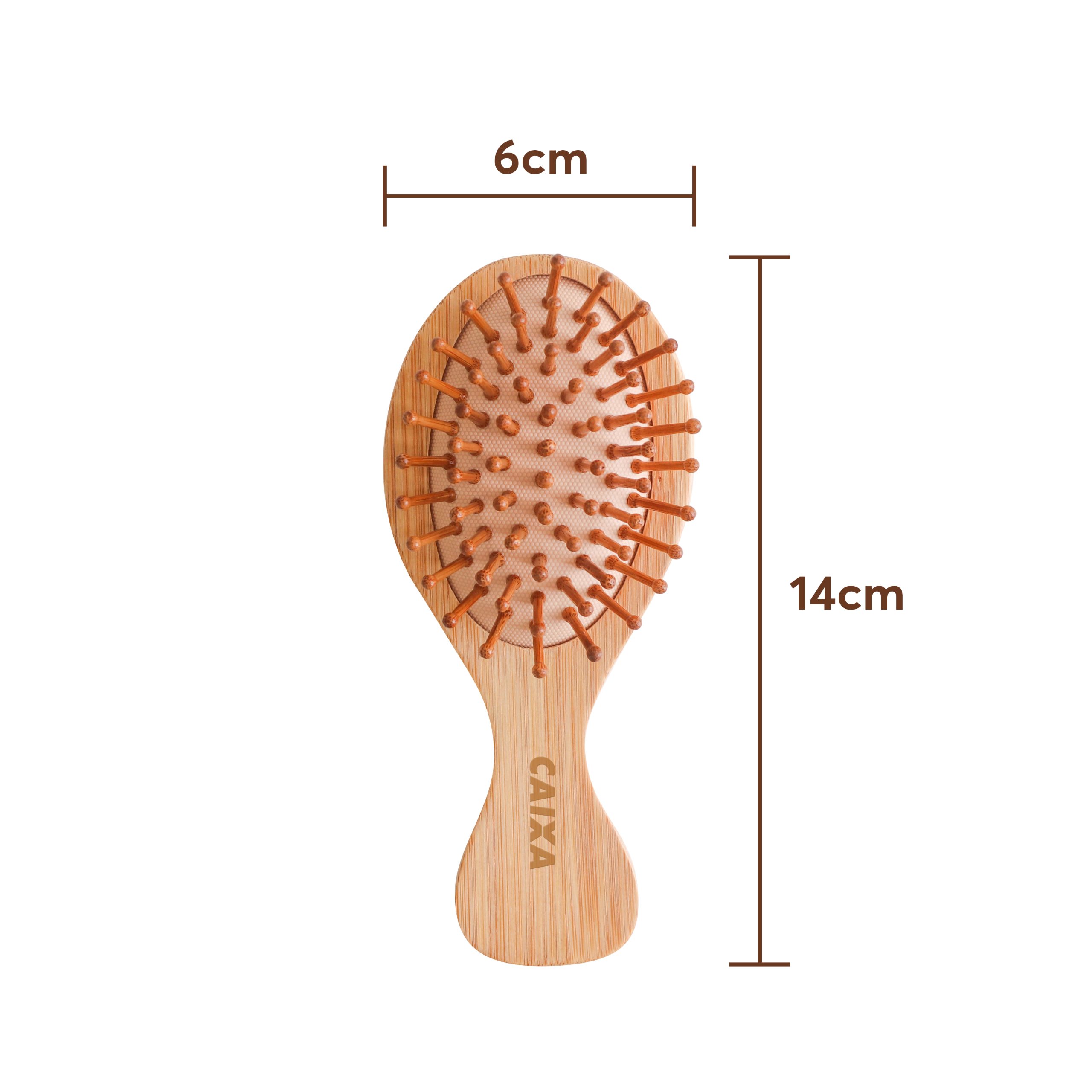 Small Bamboo Airbag Hair Brush - Image 3