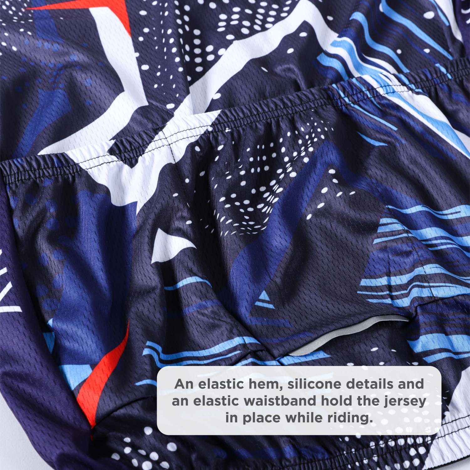 Unisex Sublimated Stand Collar Raglan Short Sleeves Cycling Jersey - Image 6