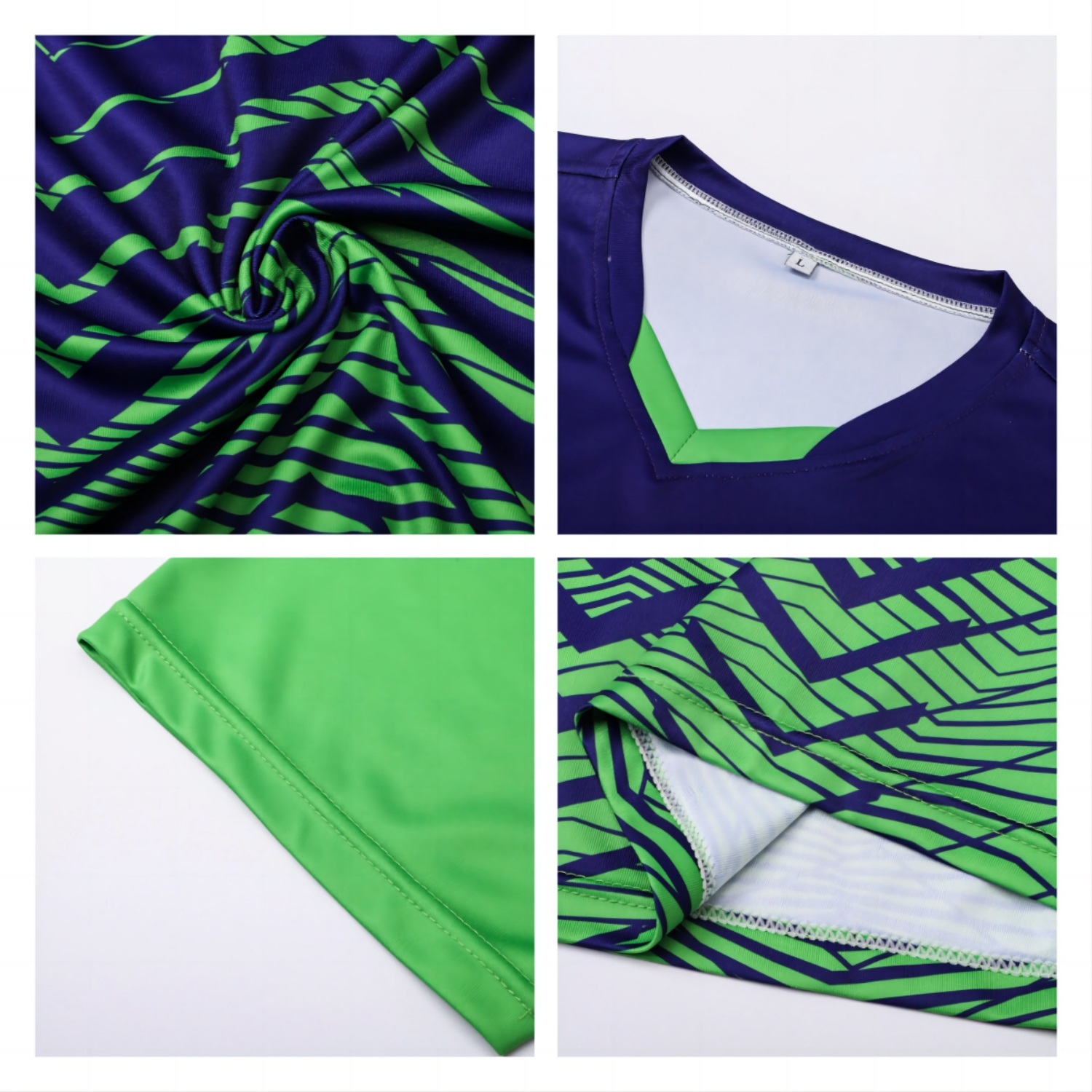 Unisex Adults 100% Polyester Sublimated Insert Collar T-shirt - Image 5