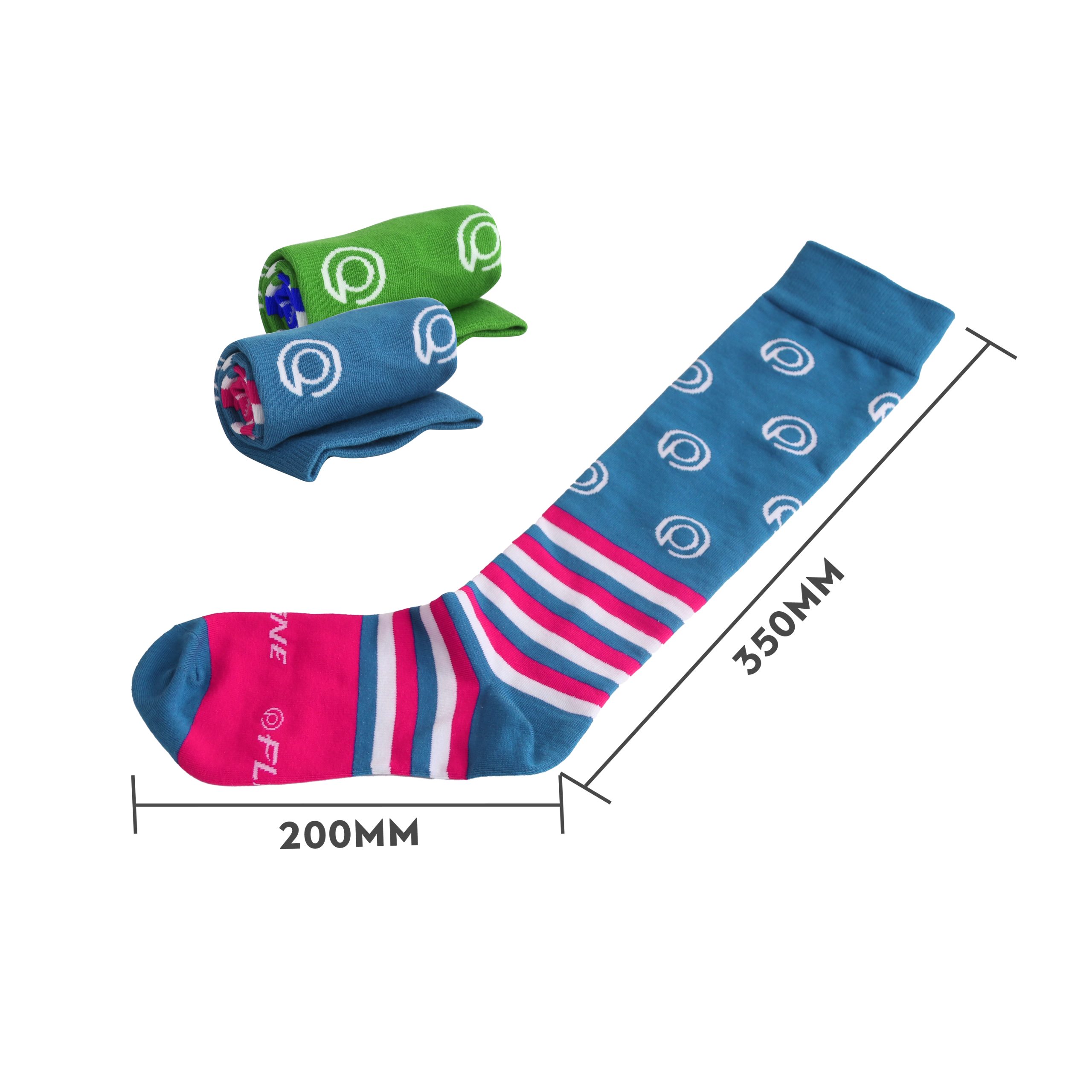 Mid Calf Custom Pattern Socks - Image 6