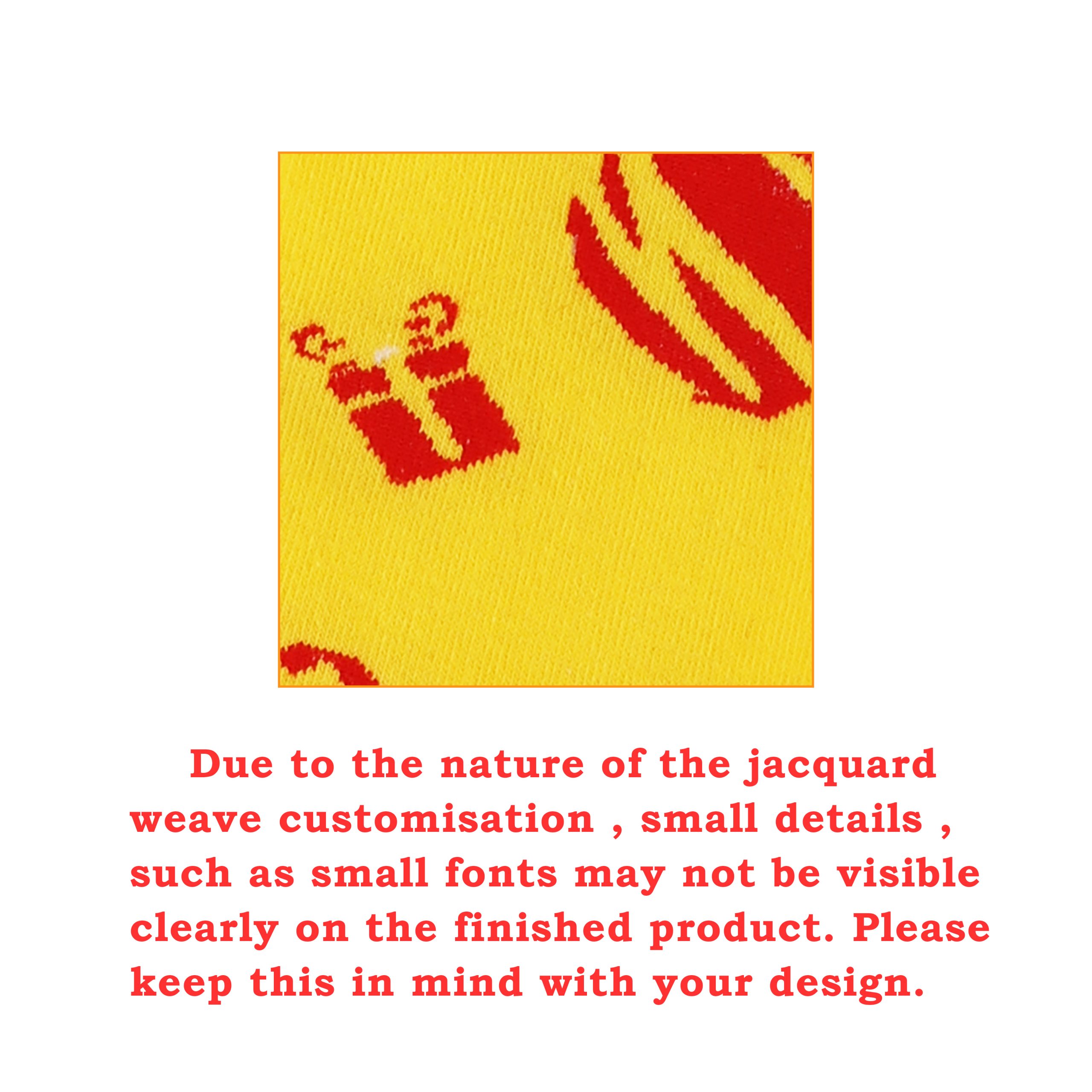 Mid Calf Custom Pattern Socks - Image 9