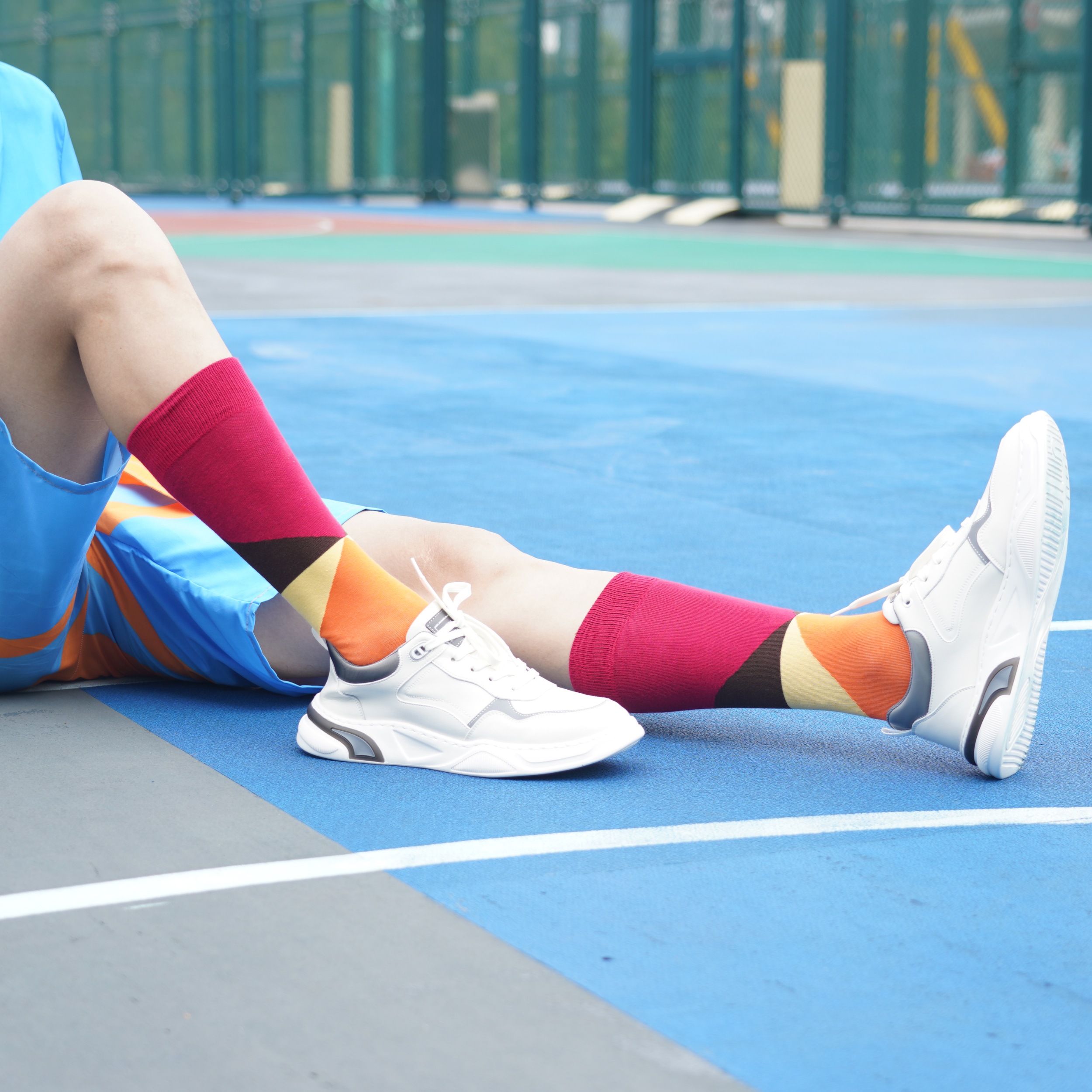 Mid Calf Custom Pattern Socks - Image 4