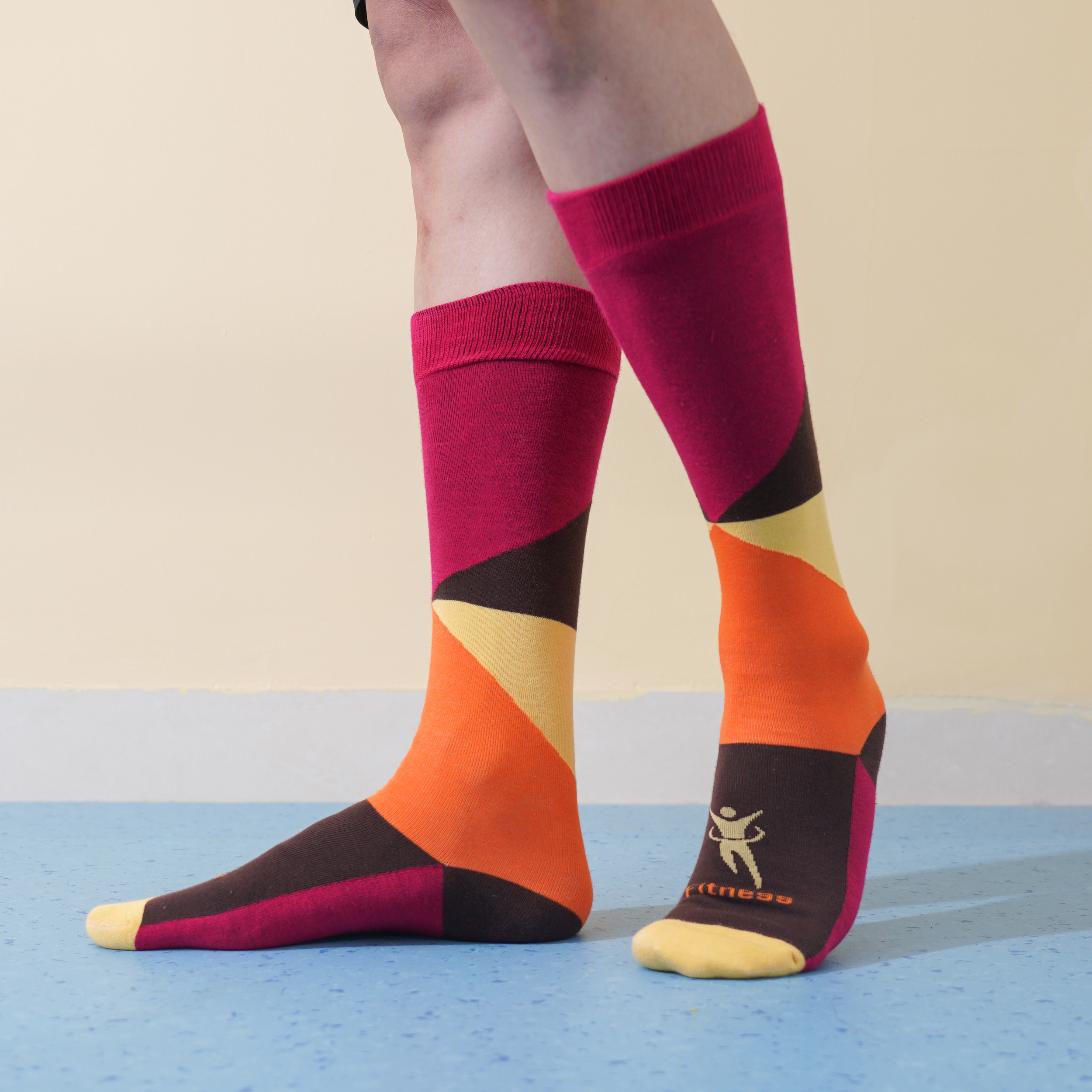Mid Calf Custom Pattern Socks - Image 3